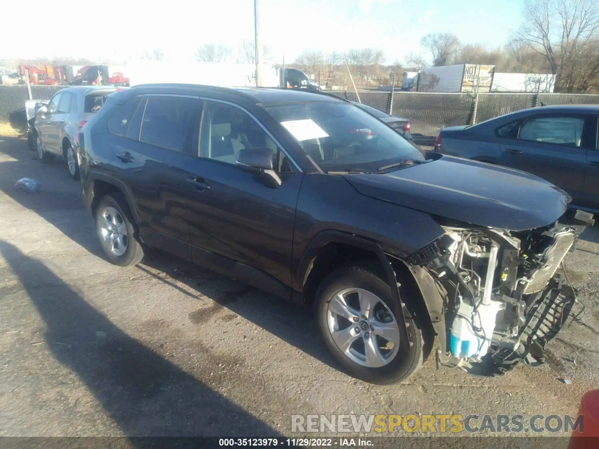 1 Photograph of a damaged car 2T3P1RFV2LC082382 TOYOTA RAV4 2020