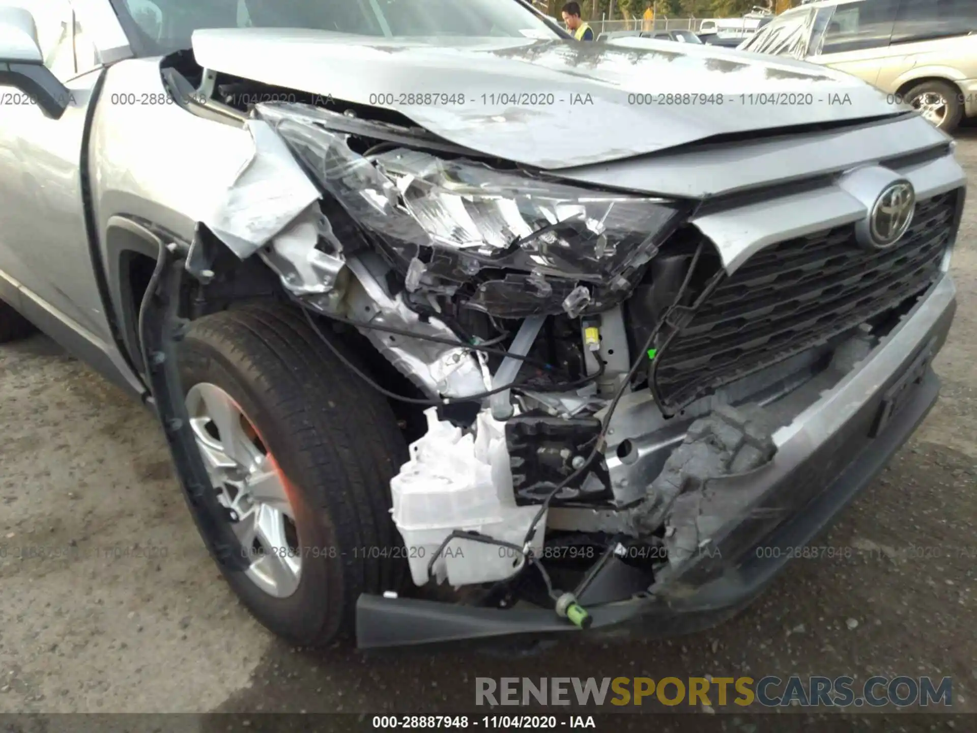 6 Photograph of a damaged car 2T3P1RFV2LC085086 TOYOTA RAV4 2020