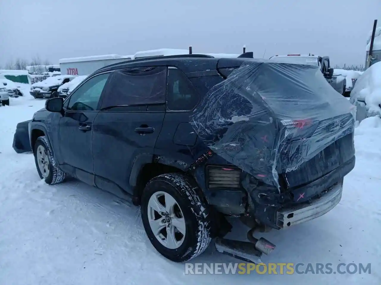 2 Photograph of a damaged car 2T3P1RFV2LC095665 TOYOTA RAV4 2020