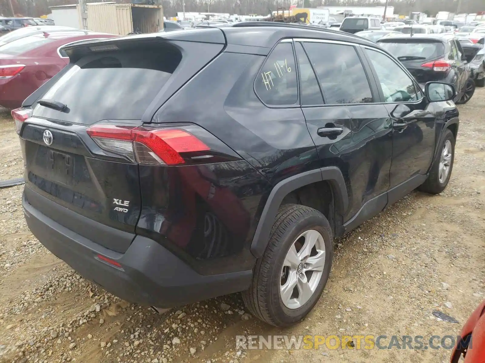 4 Photograph of a damaged car 2T3P1RFV2LC099652 TOYOTA RAV4 2020