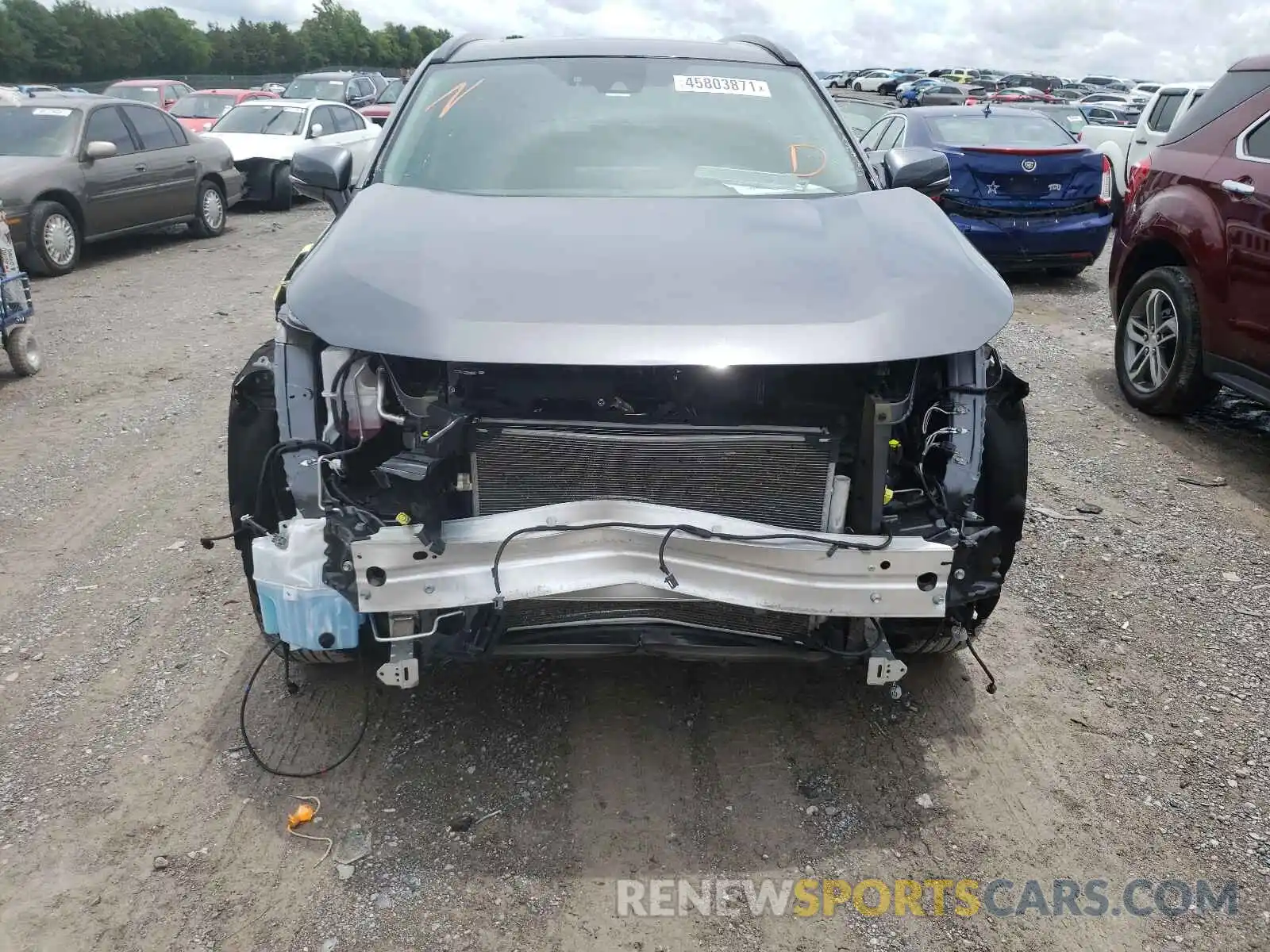 9 Photograph of a damaged car 2T3P1RFV2LC119978 TOYOTA RAV4 2020