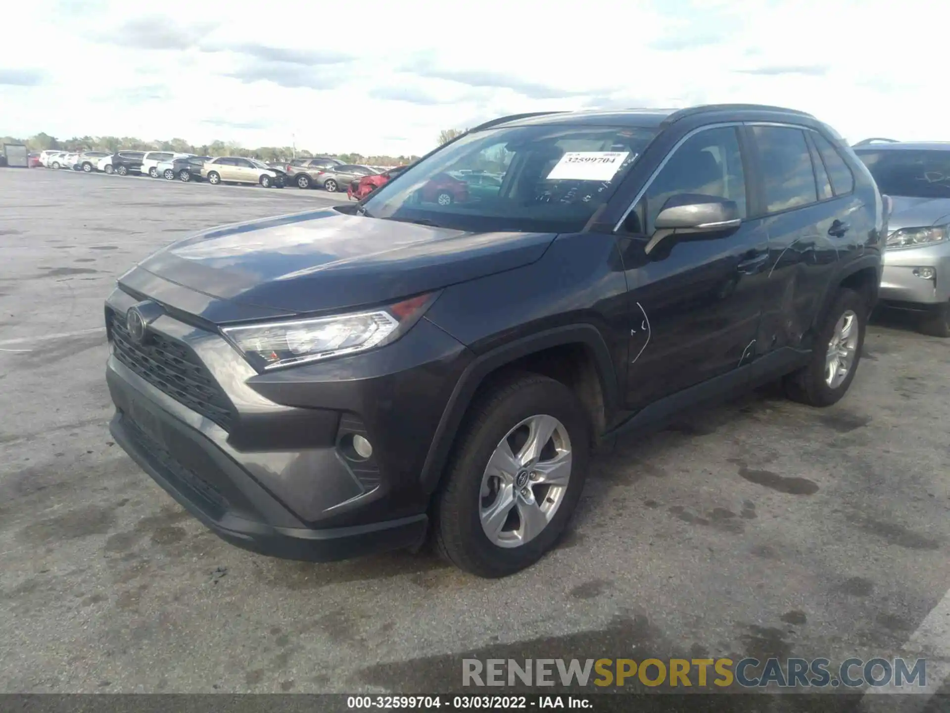 2 Photograph of a damaged car 2T3P1RFV2LW087922 TOYOTA RAV4 2020