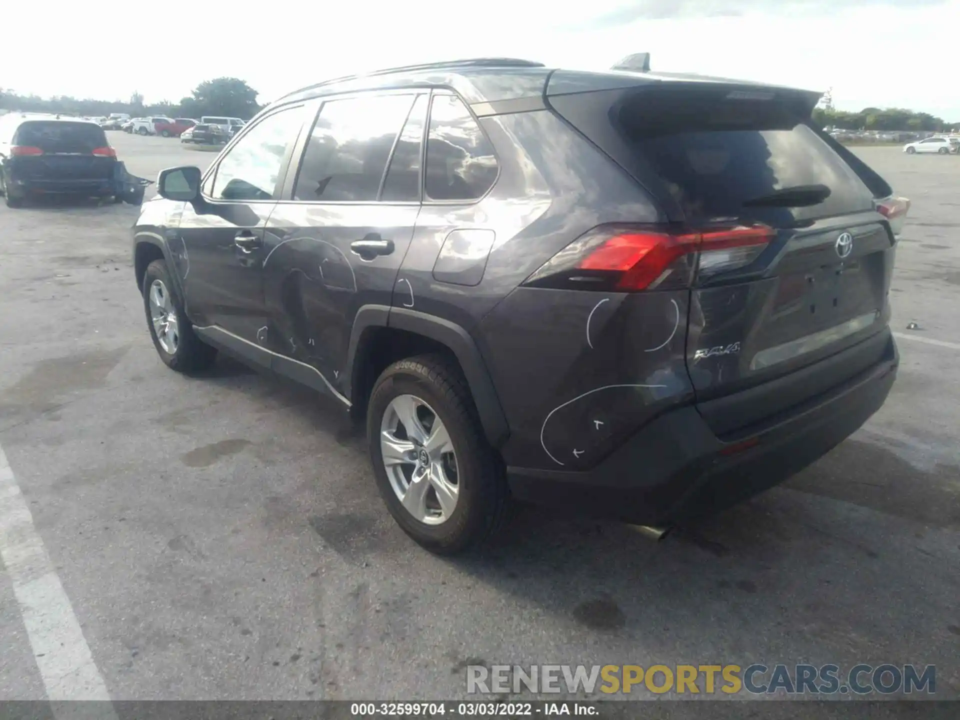 3 Photograph of a damaged car 2T3P1RFV2LW087922 TOYOTA RAV4 2020