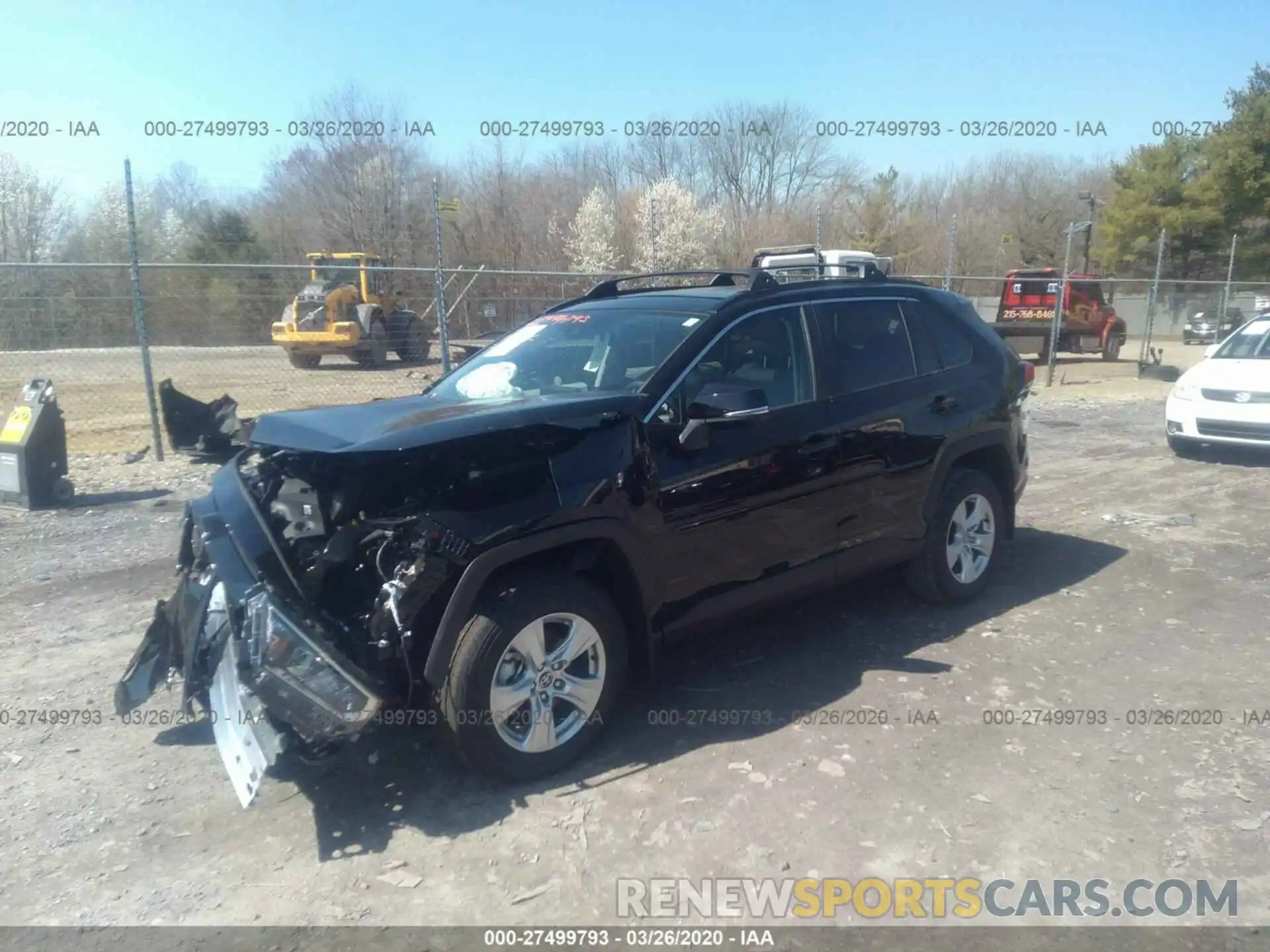 2 Photograph of a damaged car 2T3P1RFV2LW108185 TOYOTA RAV4 2020