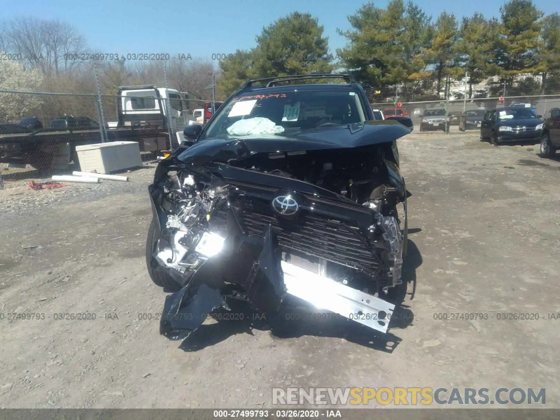 6 Photograph of a damaged car 2T3P1RFV2LW108185 TOYOTA RAV4 2020