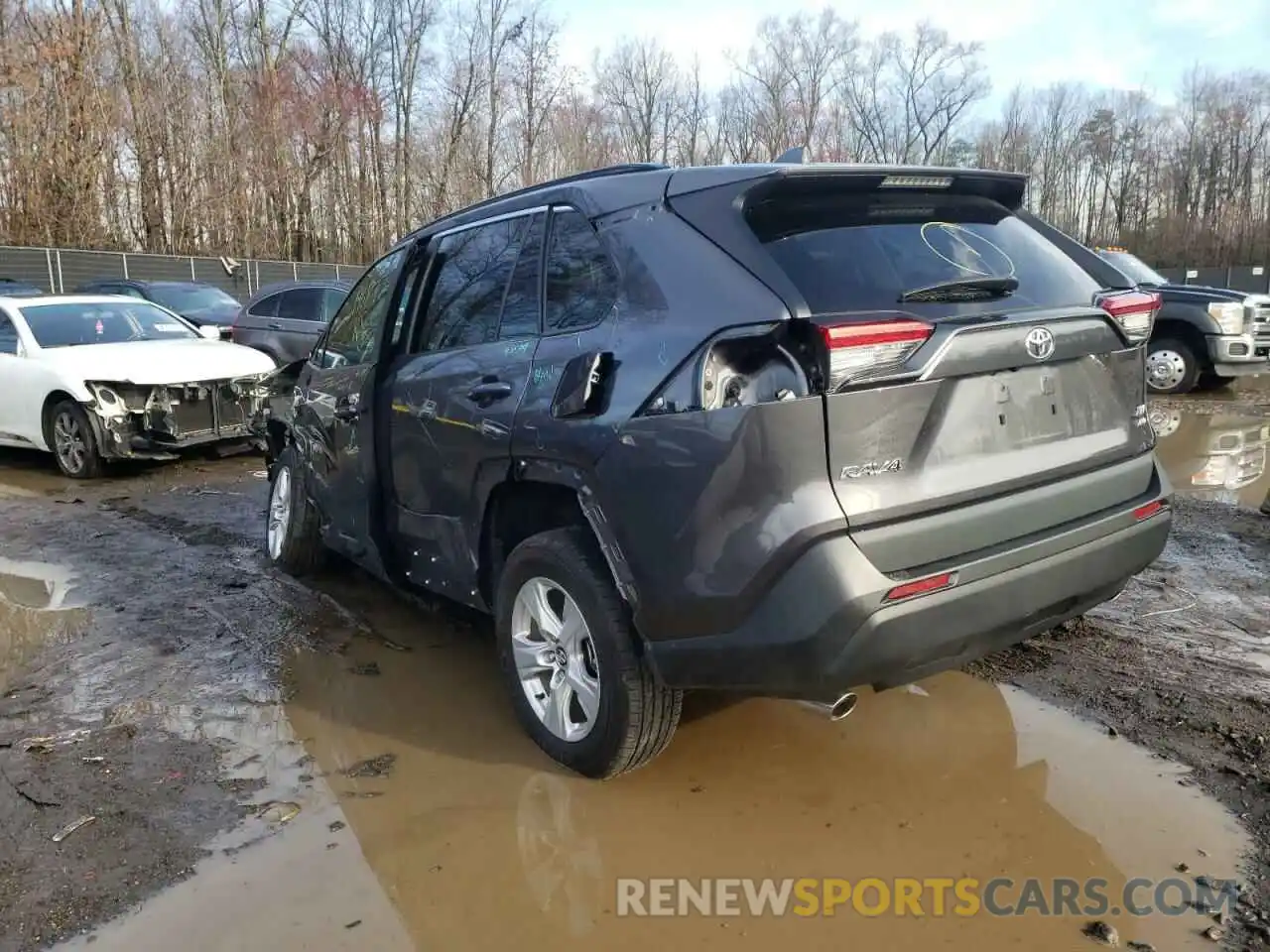 3 Photograph of a damaged car 2T3P1RFV2LW119686 TOYOTA RAV4 2020