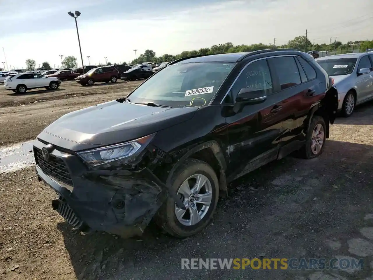 2 Photograph of a damaged car 2T3P1RFV2LW120997 TOYOTA RAV4 2020