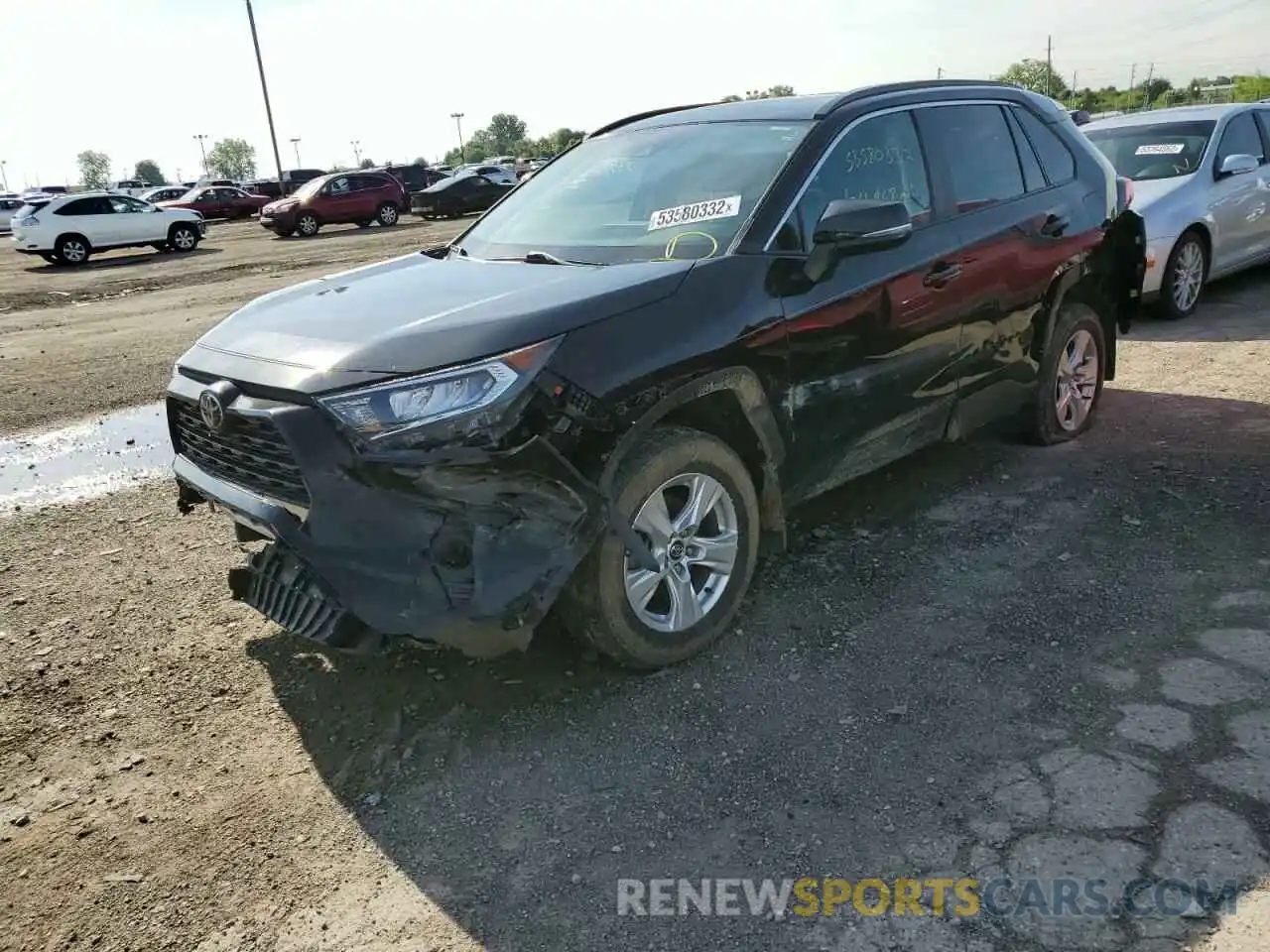 9 Photograph of a damaged car 2T3P1RFV2LW120997 TOYOTA RAV4 2020