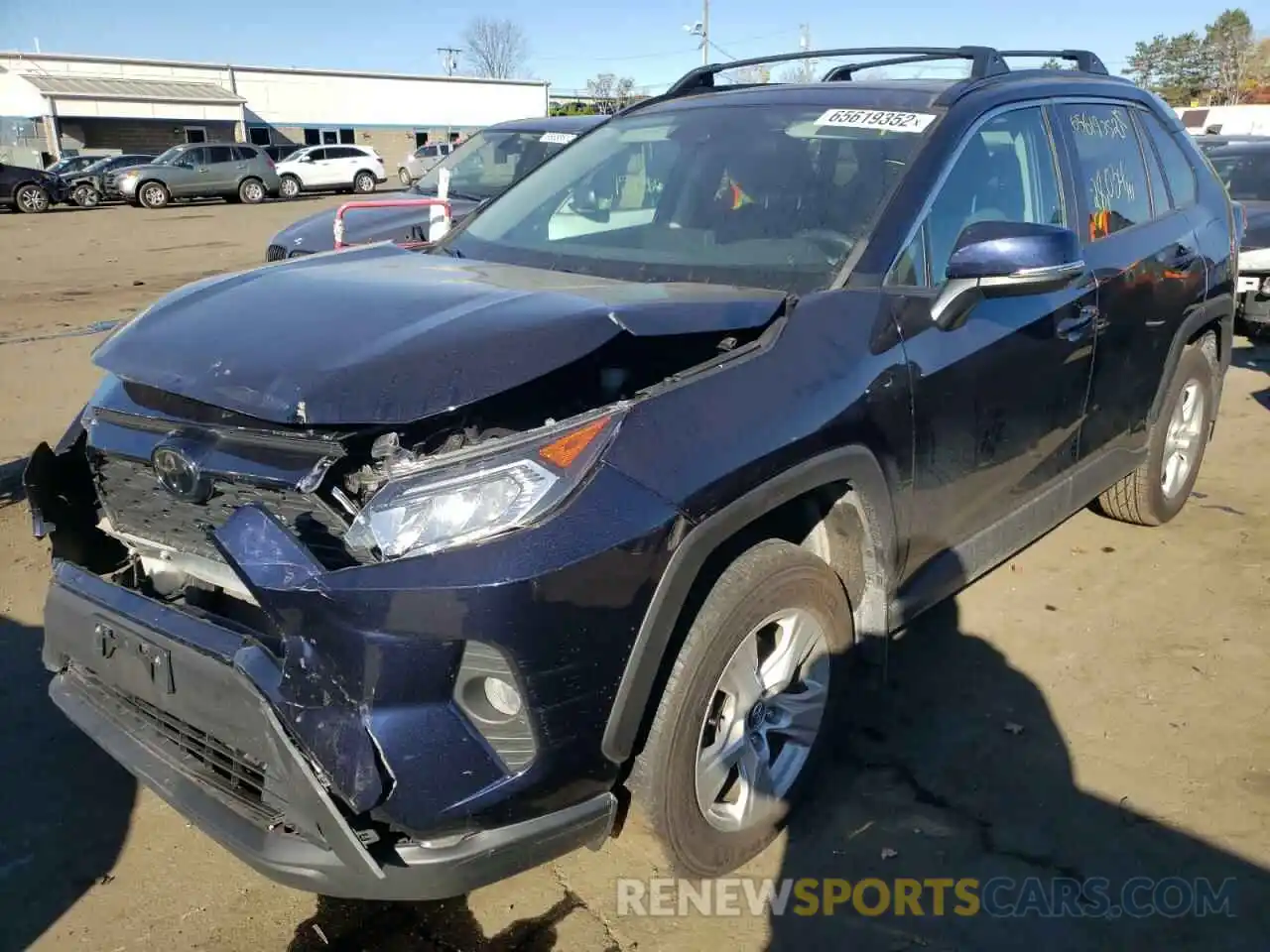 2 Photograph of a damaged car 2T3P1RFV2LW121874 TOYOTA RAV4 2020