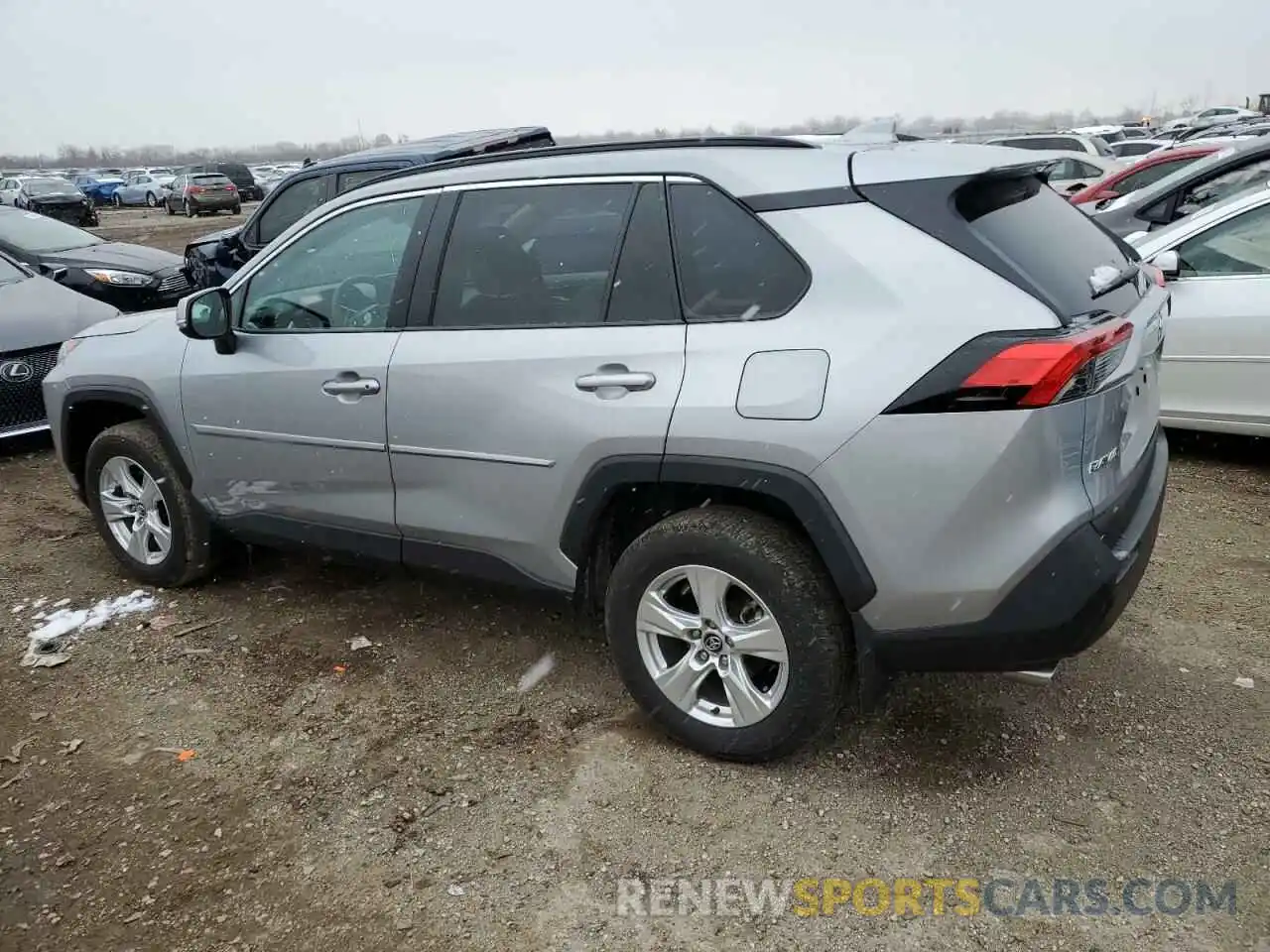 2 Photograph of a damaged car 2T3P1RFV2LW123740 TOYOTA RAV4 2020