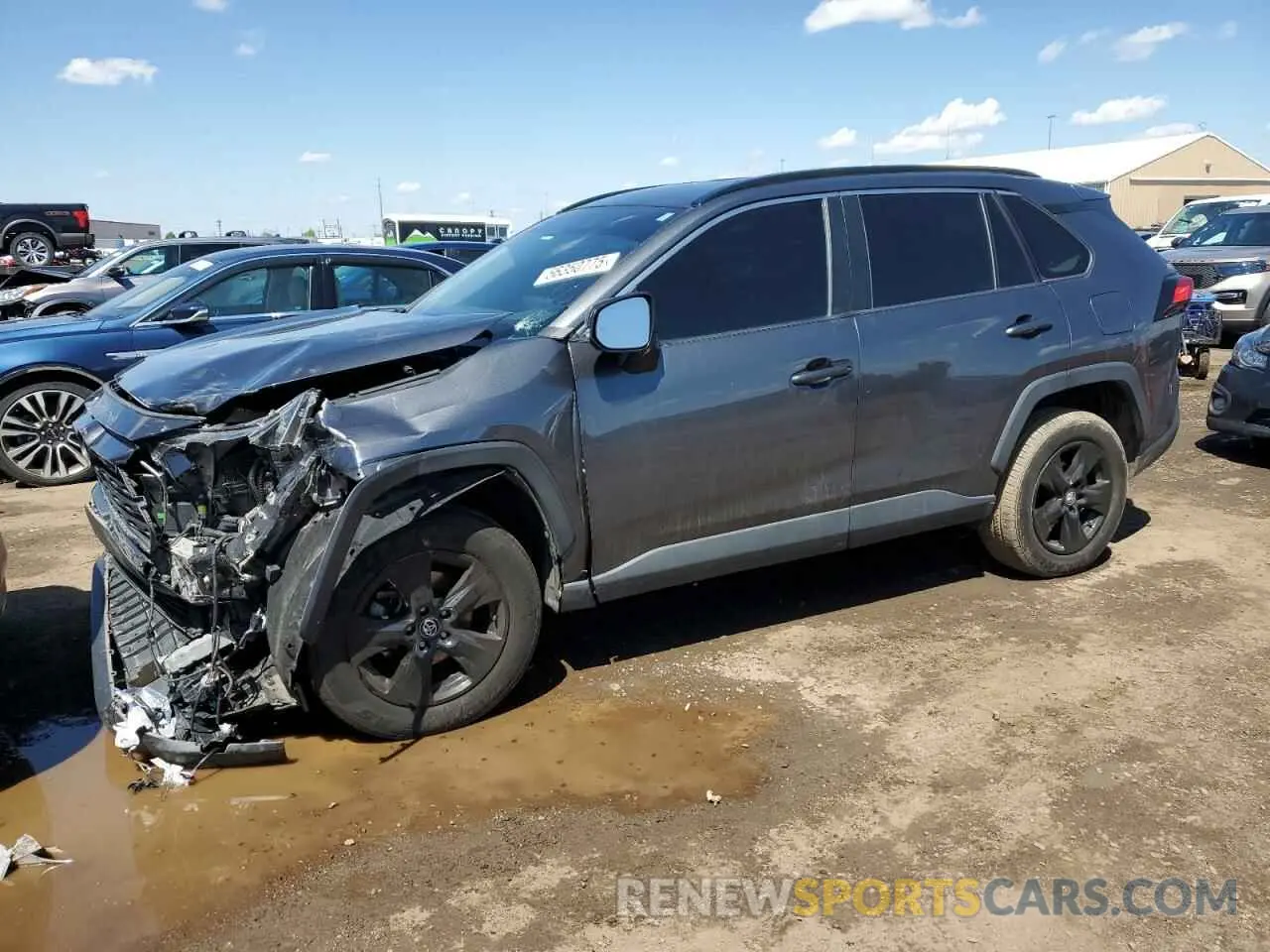 1 Photograph of a damaged car 2T3P1RFV3LC066675 TOYOTA RAV4 2020