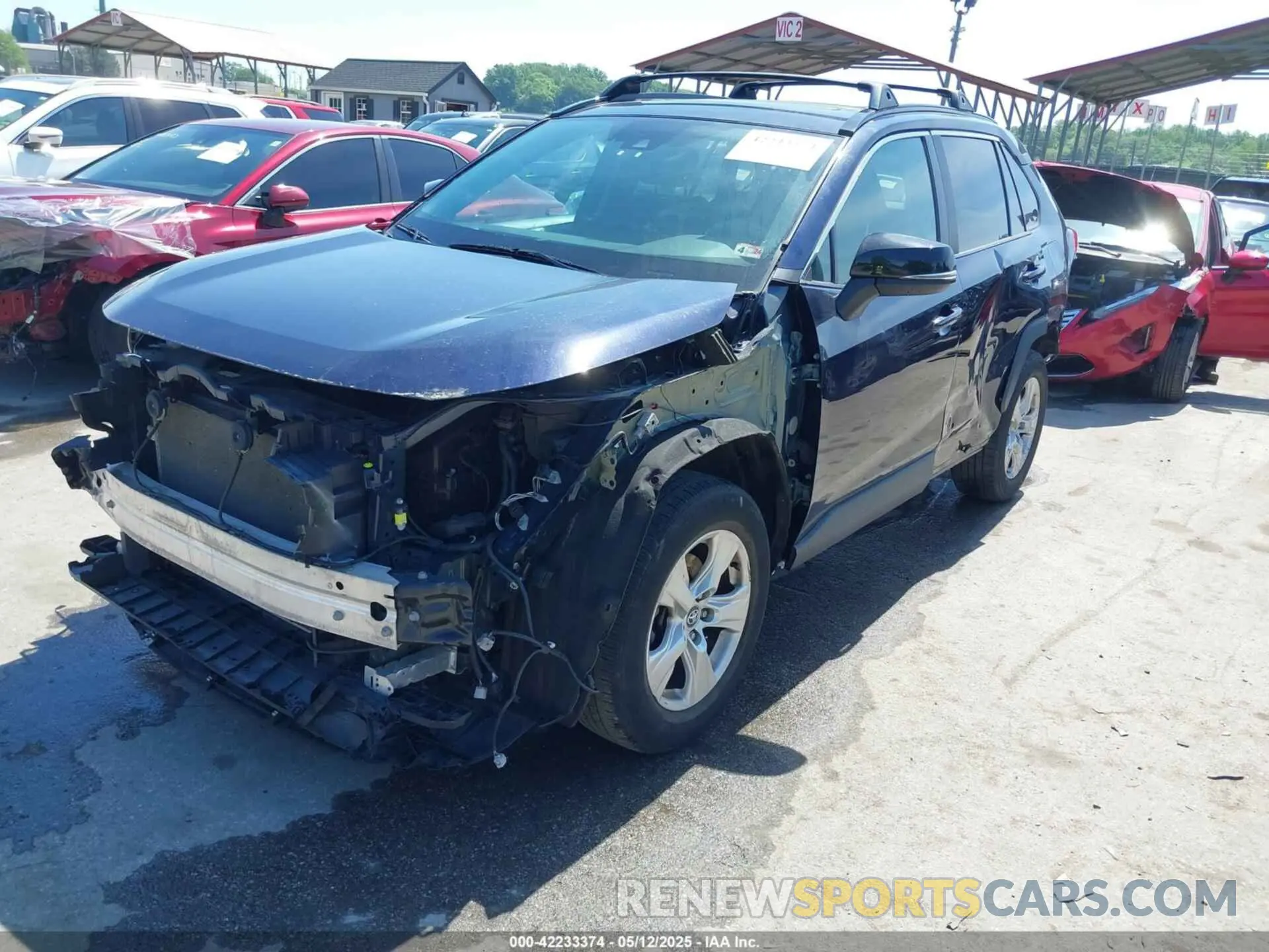 2 Photograph of a damaged car 2T3P1RFV3LC067275 TOYOTA RAV4 2020