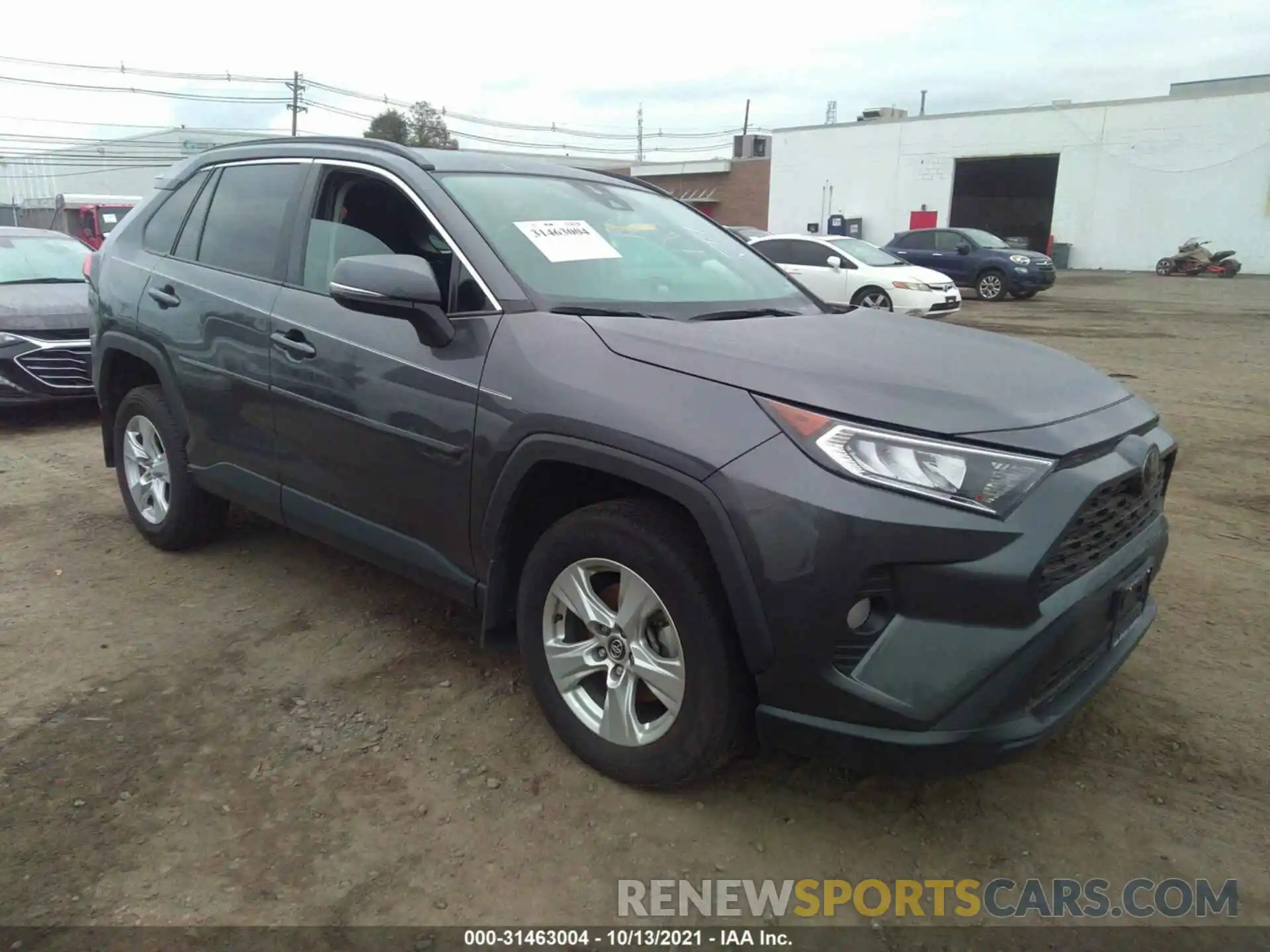 1 Photograph of a damaged car 2T3P1RFV3LC072587 TOYOTA RAV4 2020