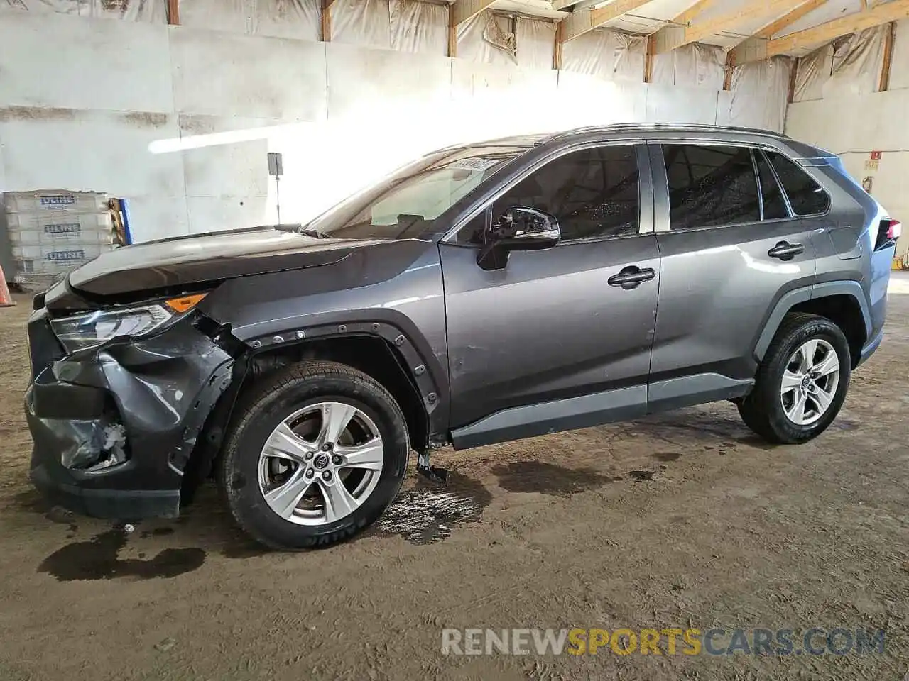 1 Photograph of a damaged car 2T3P1RFV3LC074419 TOYOTA RAV4 2020