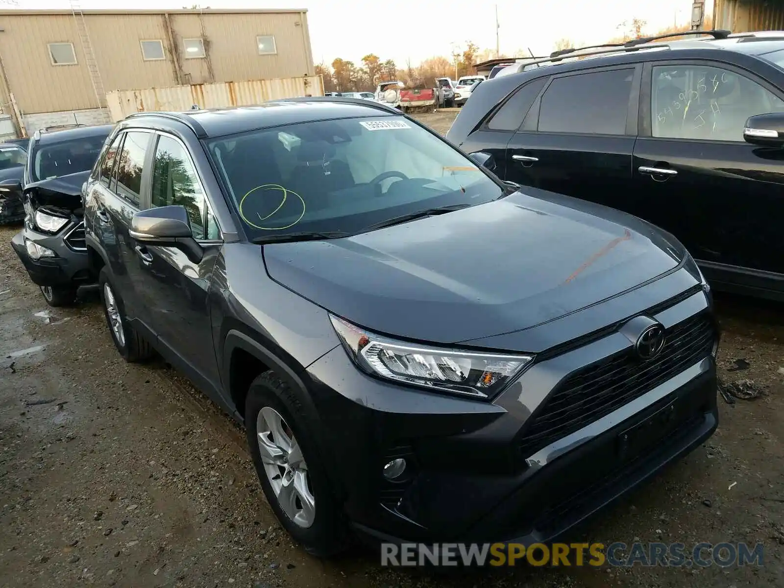 1 Photograph of a damaged car 2T3P1RFV3LC079653 TOYOTA RAV4 2020