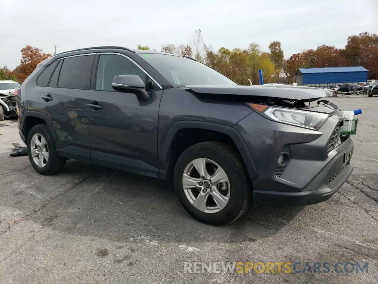 4 Photograph of a damaged car 2T3P1RFV3LC082519 TOYOTA RAV4 2020