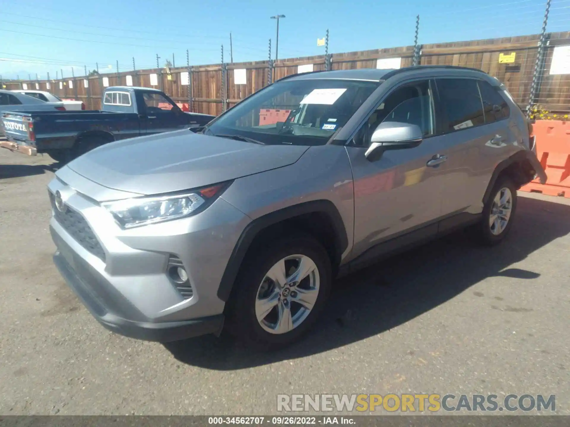 2 Photograph of a damaged car 2T3P1RFV3LC089907 TOYOTA RAV4 2020