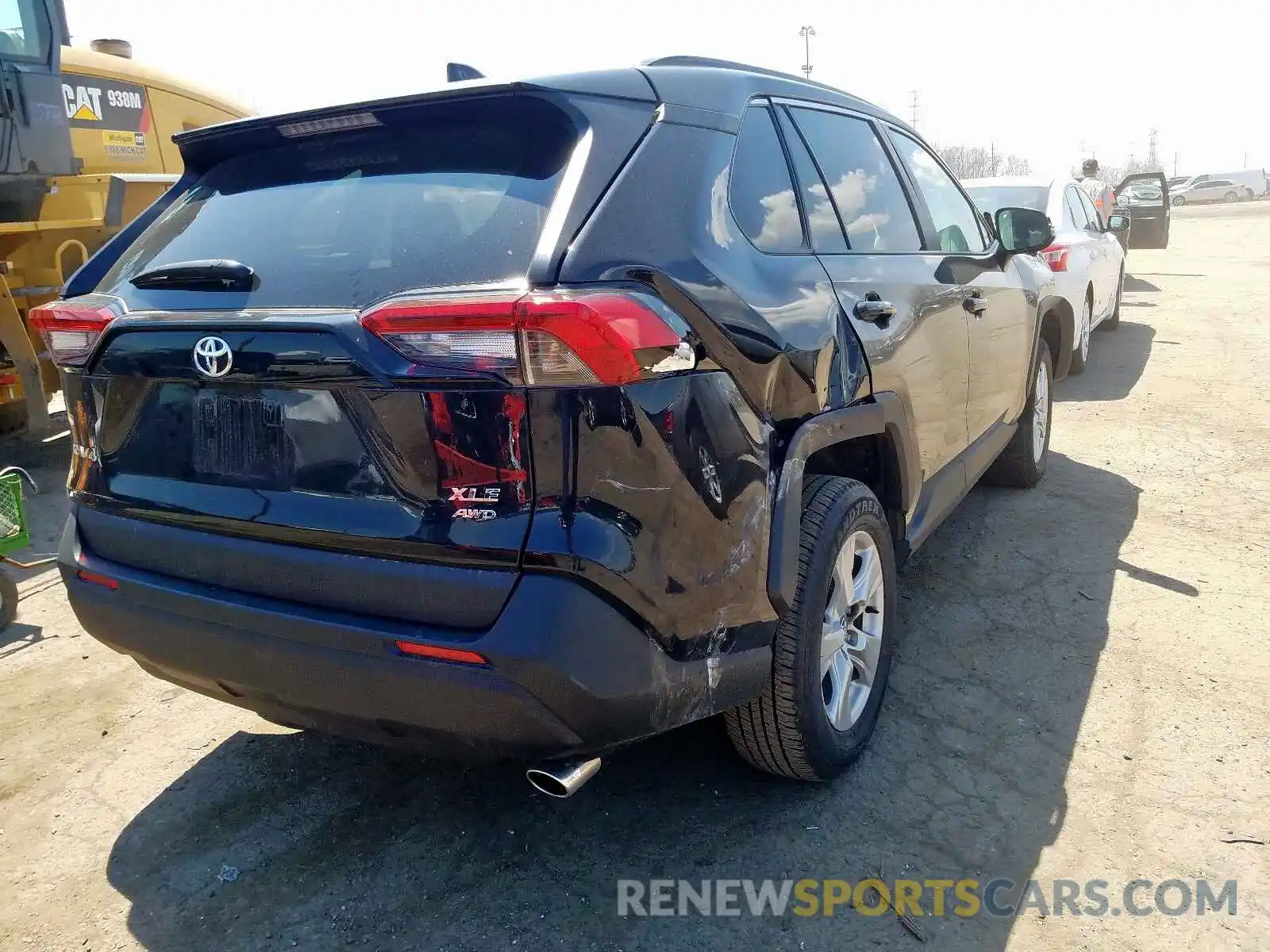 4 Photograph of a damaged car 2T3P1RFV3LC097621 TOYOTA RAV4 2020