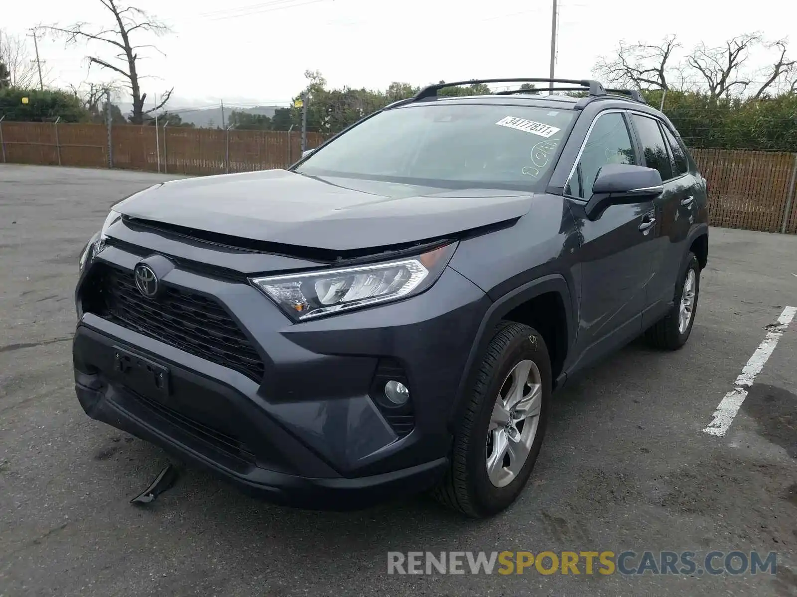 2 Photograph of a damaged car 2T3P1RFV3LC113641 TOYOTA RAV4 2020