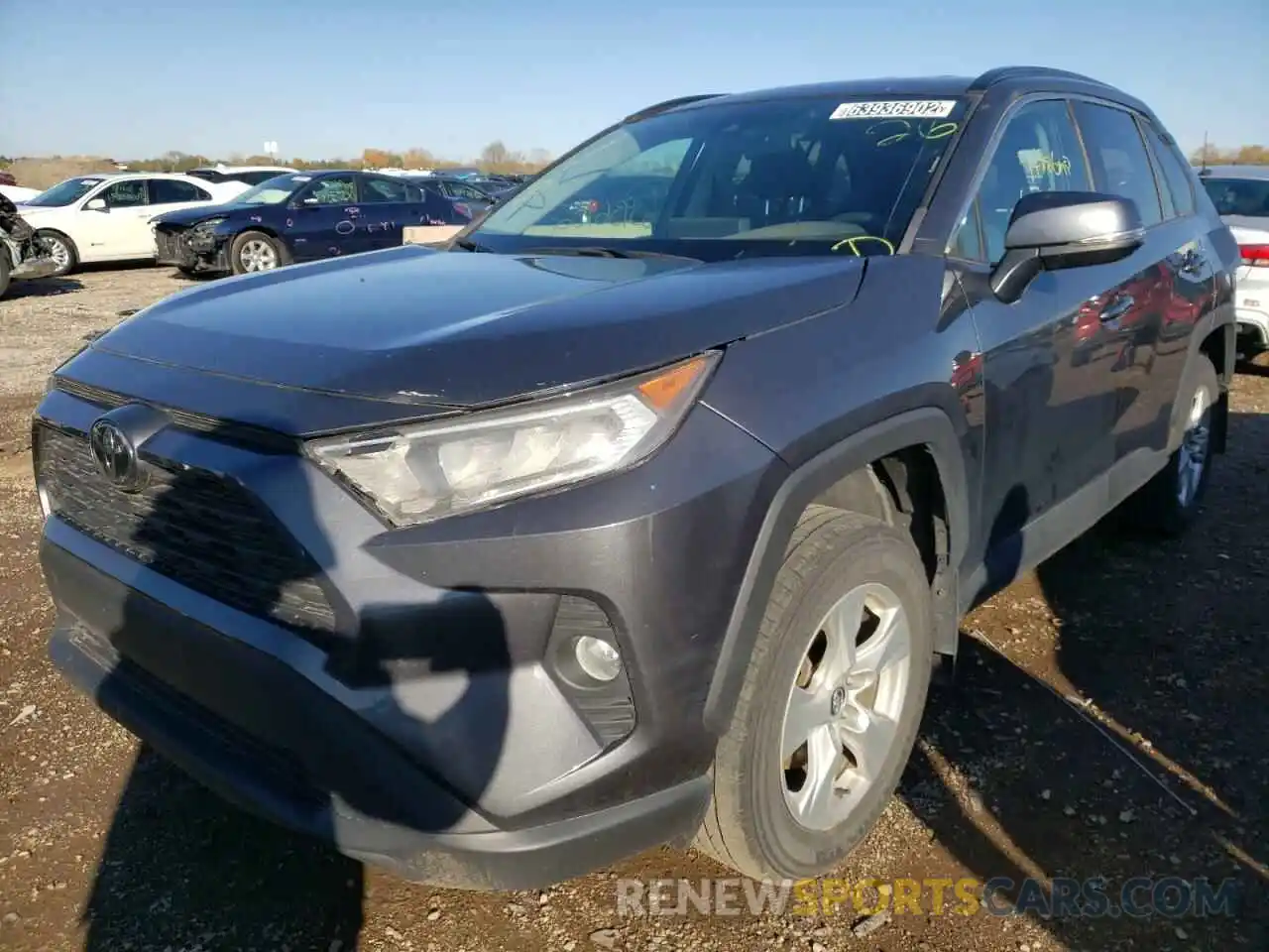 2 Photograph of a damaged car 2T3P1RFV3LW116649 TOYOTA RAV4 2020