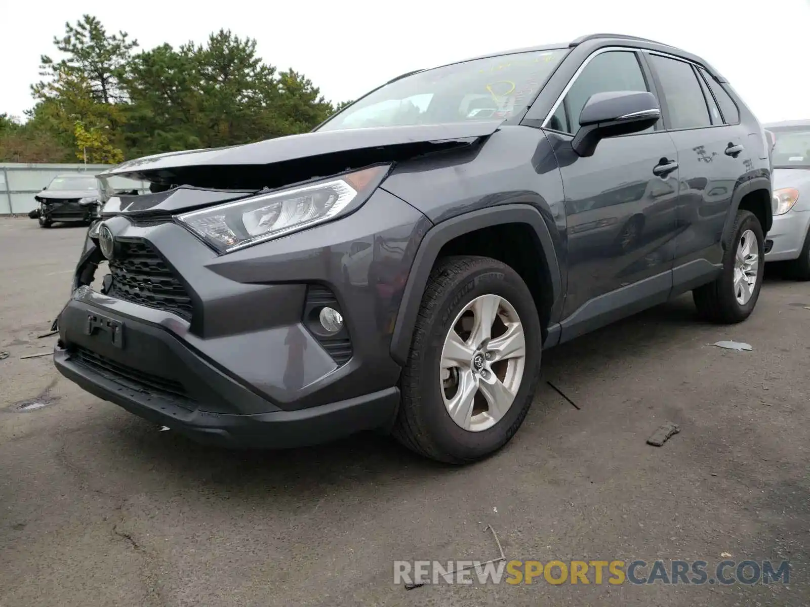 2 Photograph of a damaged car 2T3P1RFV4LC079161 TOYOTA RAV4 2020