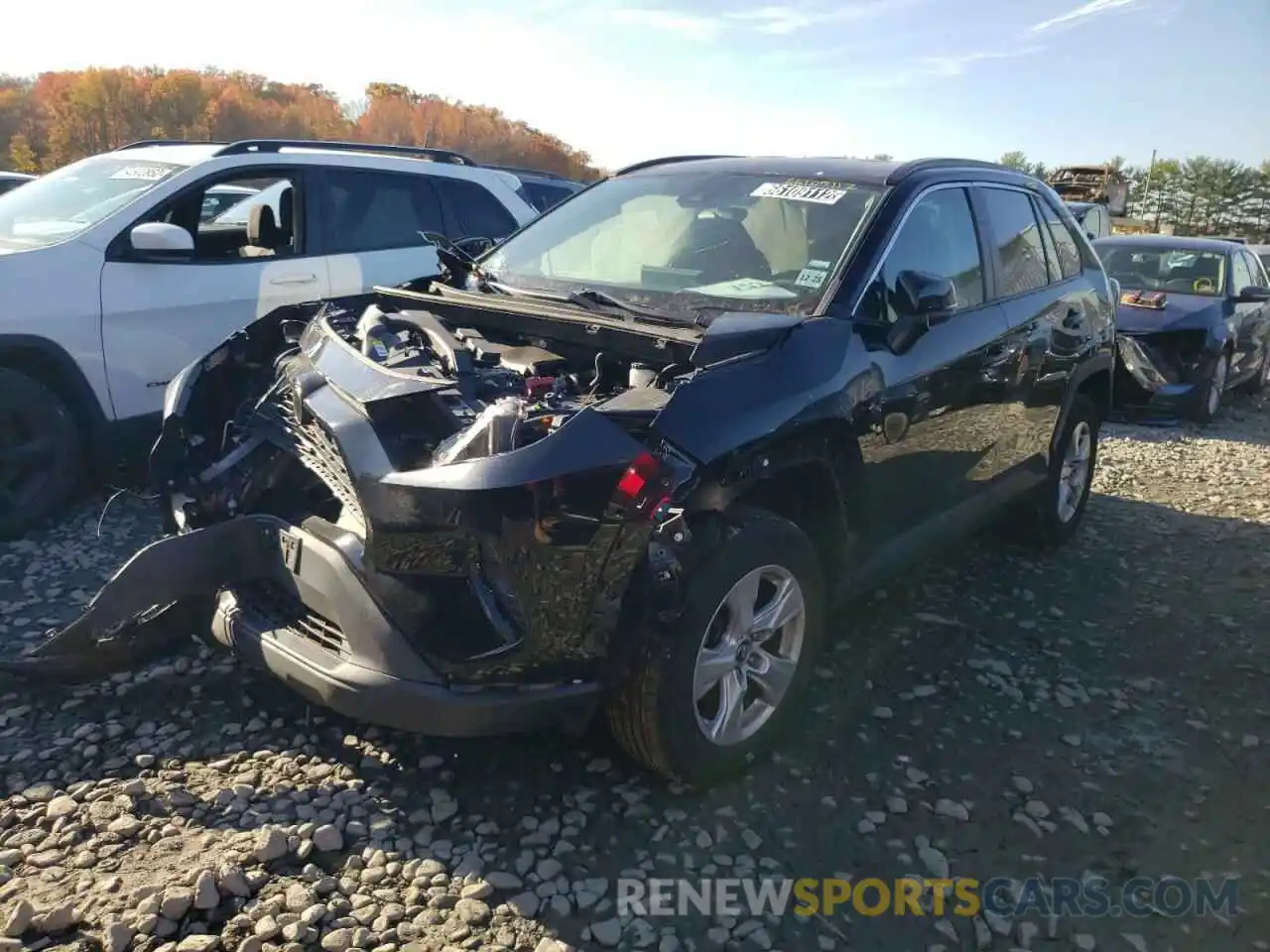 2 Photograph of a damaged car 2T3P1RFV4LC082075 TOYOTA RAV4 2020