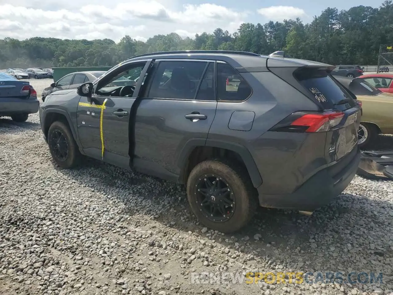 2 Photograph of a damaged car 2T3P1RFV4LC096476 TOYOTA RAV4 2020