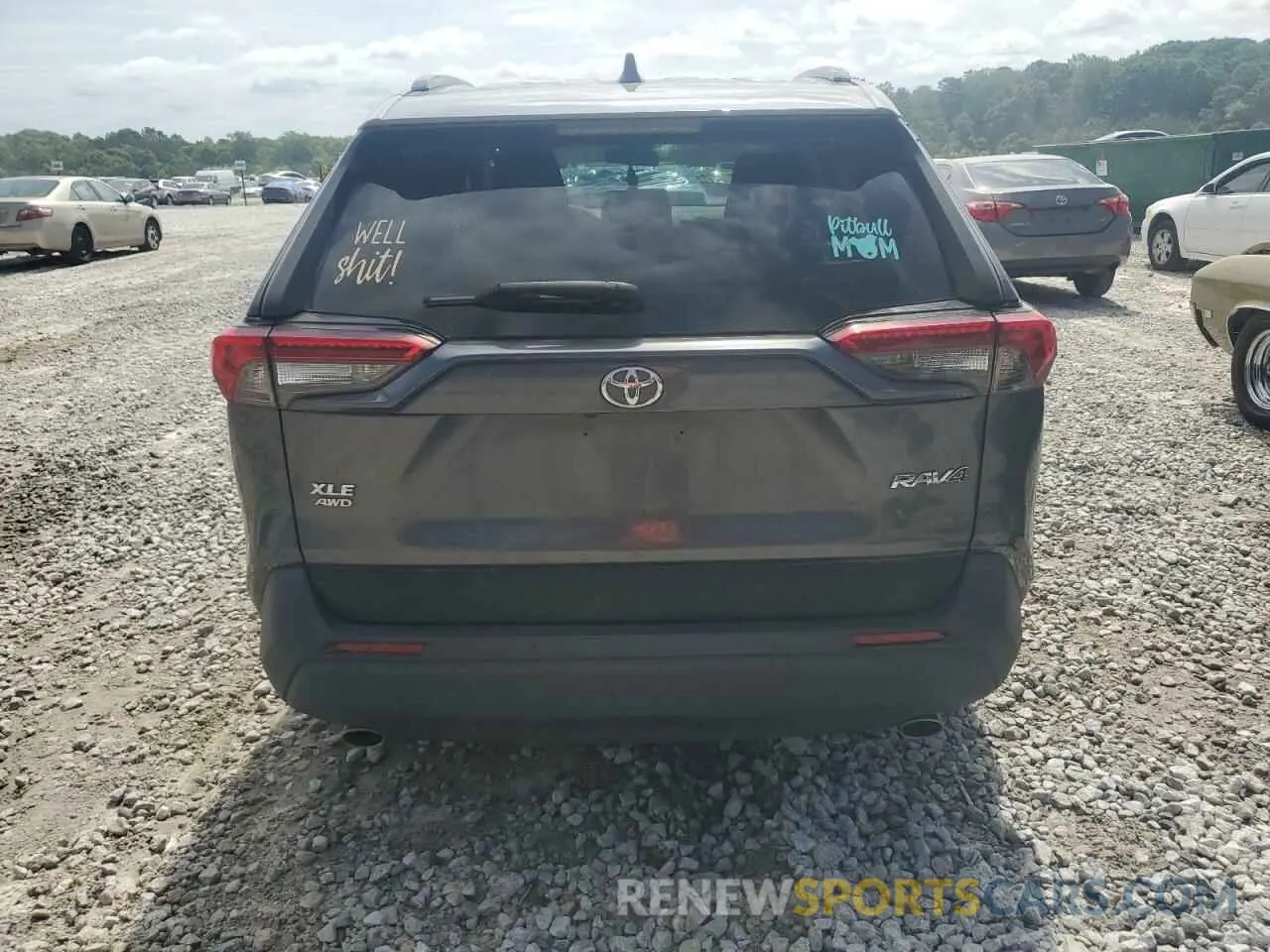 6 Photograph of a damaged car 2T3P1RFV4LC096476 TOYOTA RAV4 2020