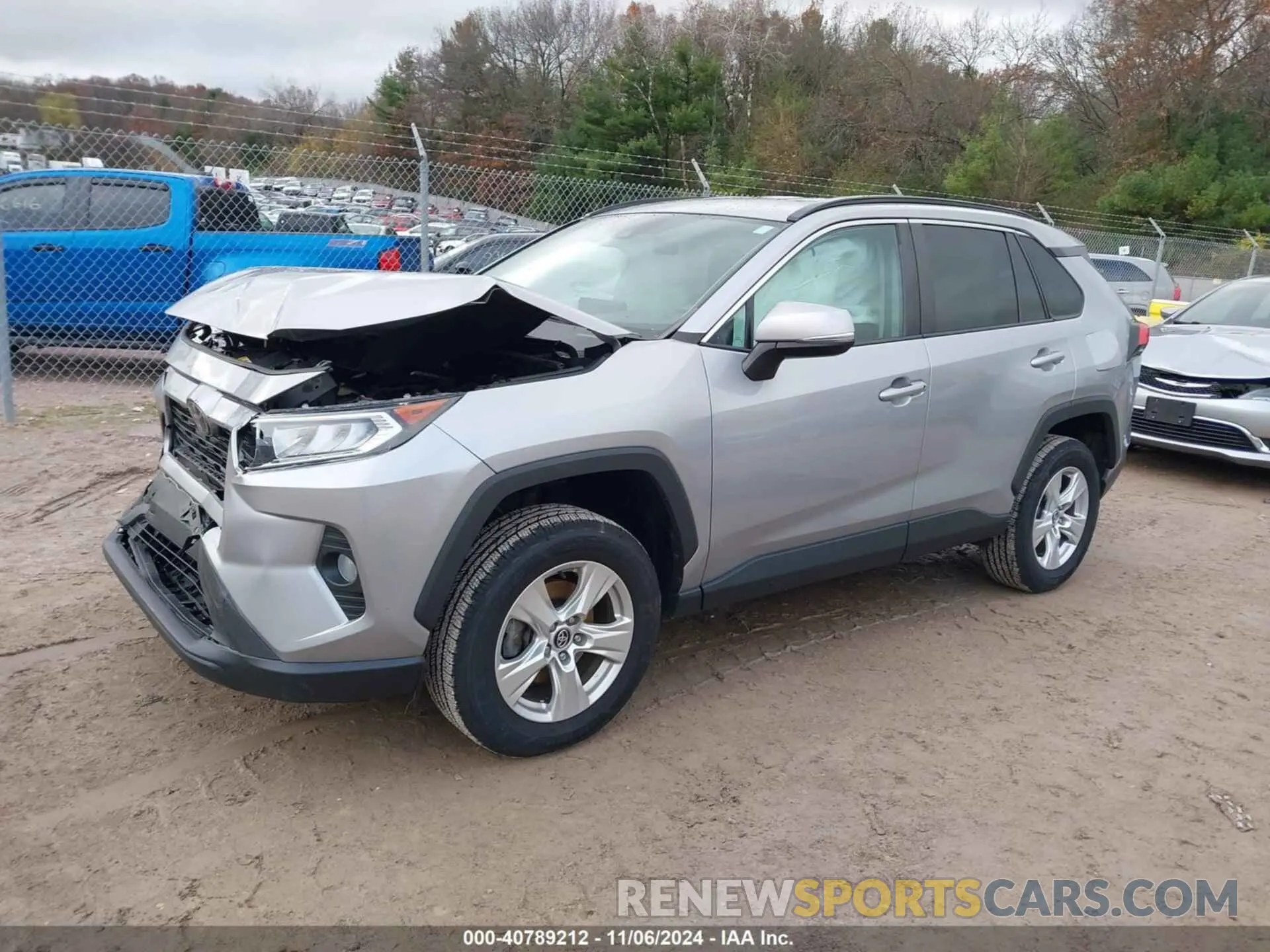 2 Photograph of a damaged car 2T3P1RFV4LC106746 TOYOTA RAV4 2020