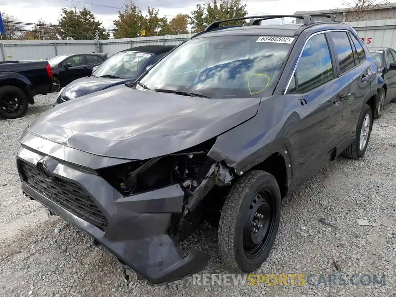 2 Photograph of a damaged car 2T3P1RFV4LC114362 TOYOTA RAV4 2020