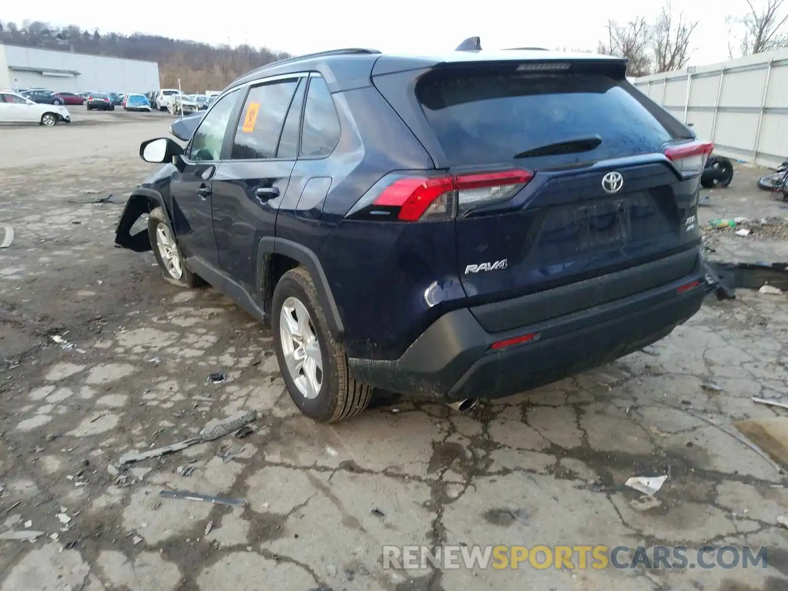 3 Photograph of a damaged car 2T3P1RFV4LC121845 TOYOTA RAV4 2020