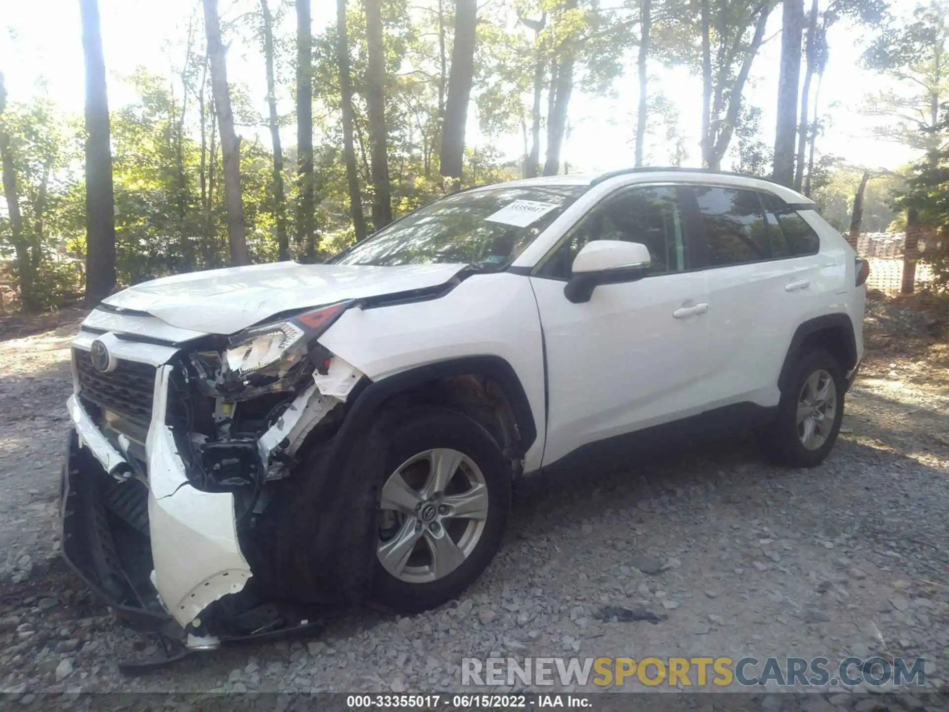 2 Photograph of a damaged car 2T3P1RFV4LC123112 TOYOTA RAV4 2020