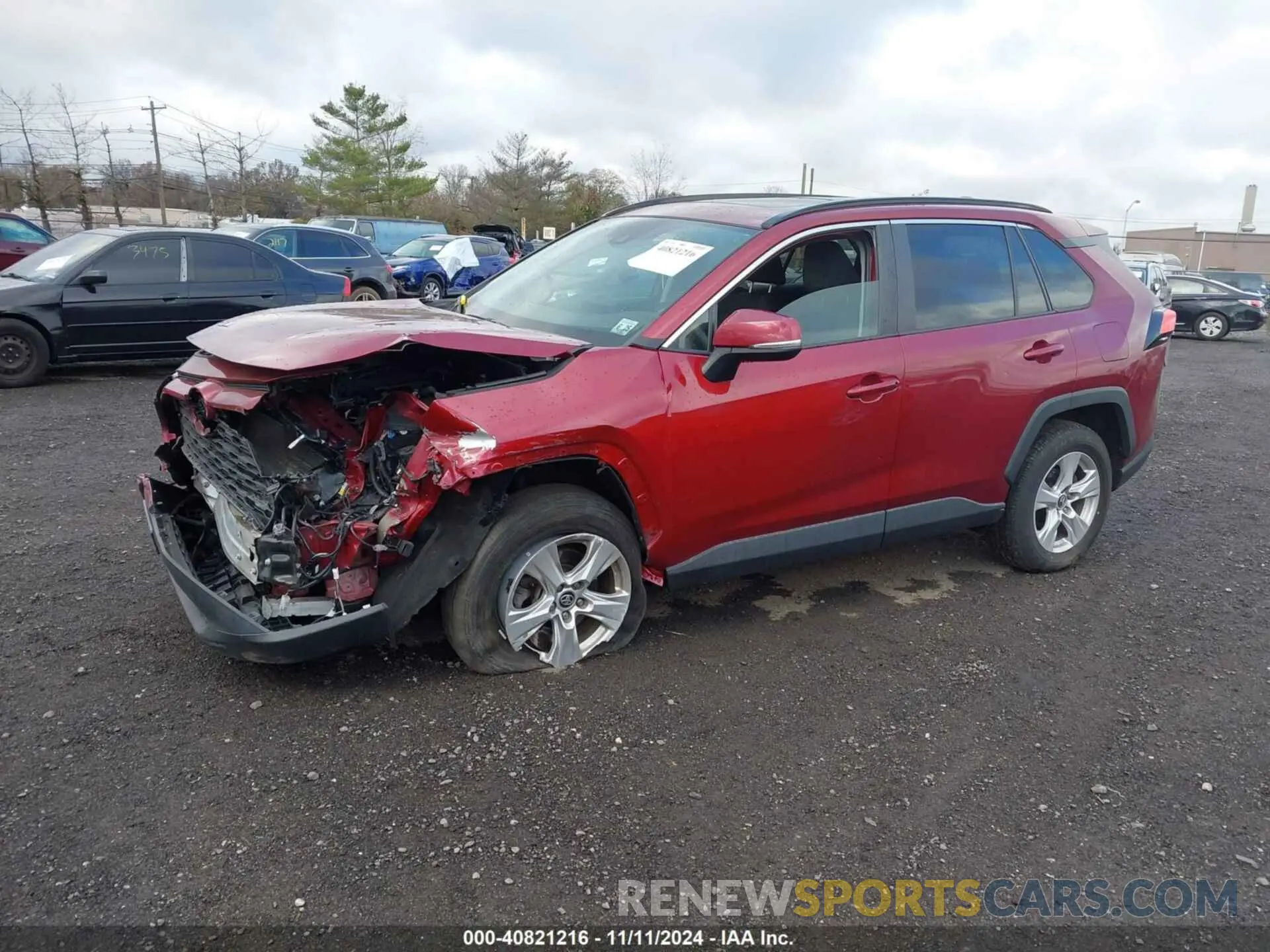 2 Photograph of a damaged car 2T3P1RFV4LW115588 TOYOTA RAV4 2020