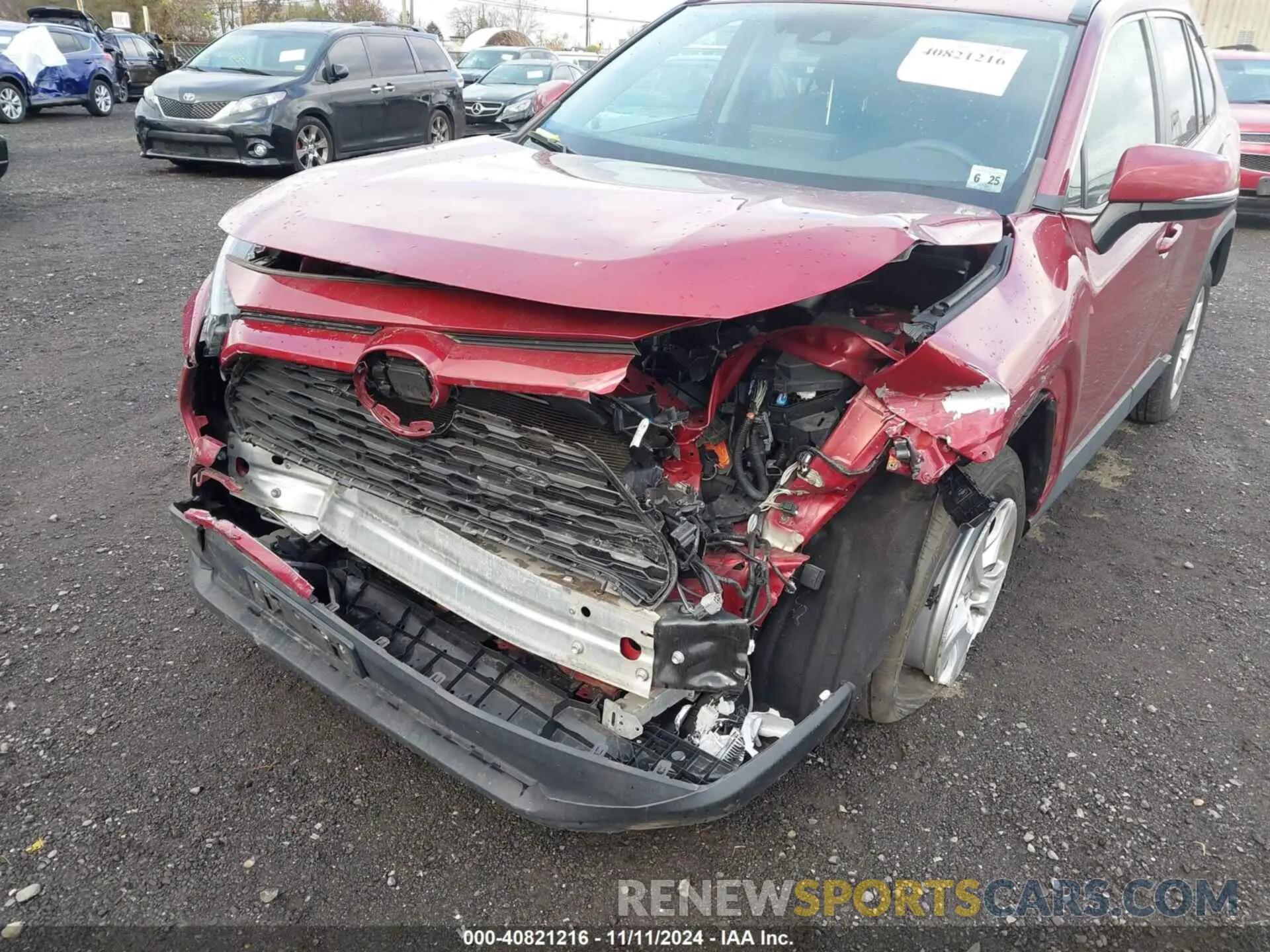 6 Photograph of a damaged car 2T3P1RFV4LW115588 TOYOTA RAV4 2020