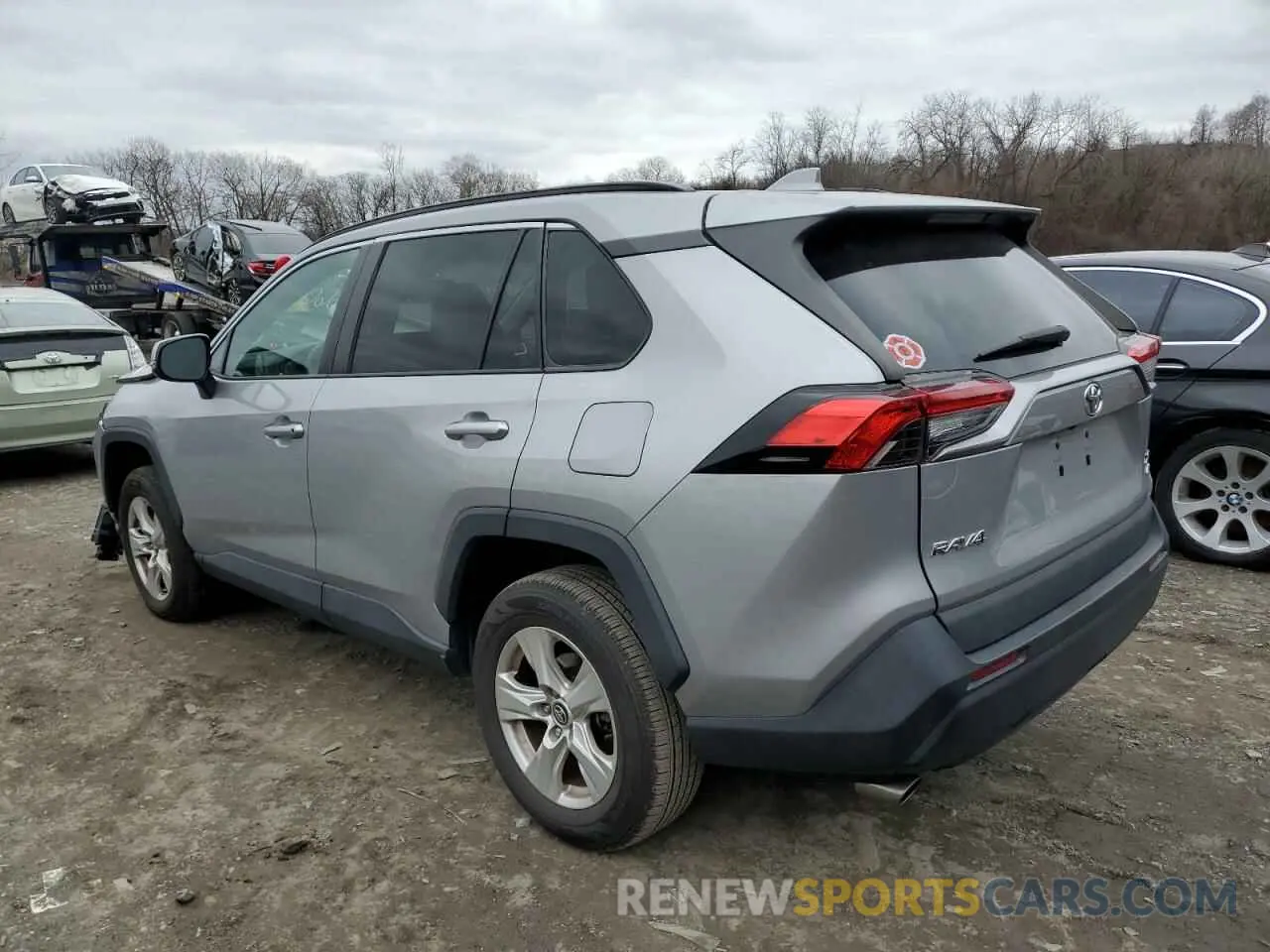 2 Photograph of a damaged car 2T3P1RFV4LW136649 TOYOTA RAV4 2020