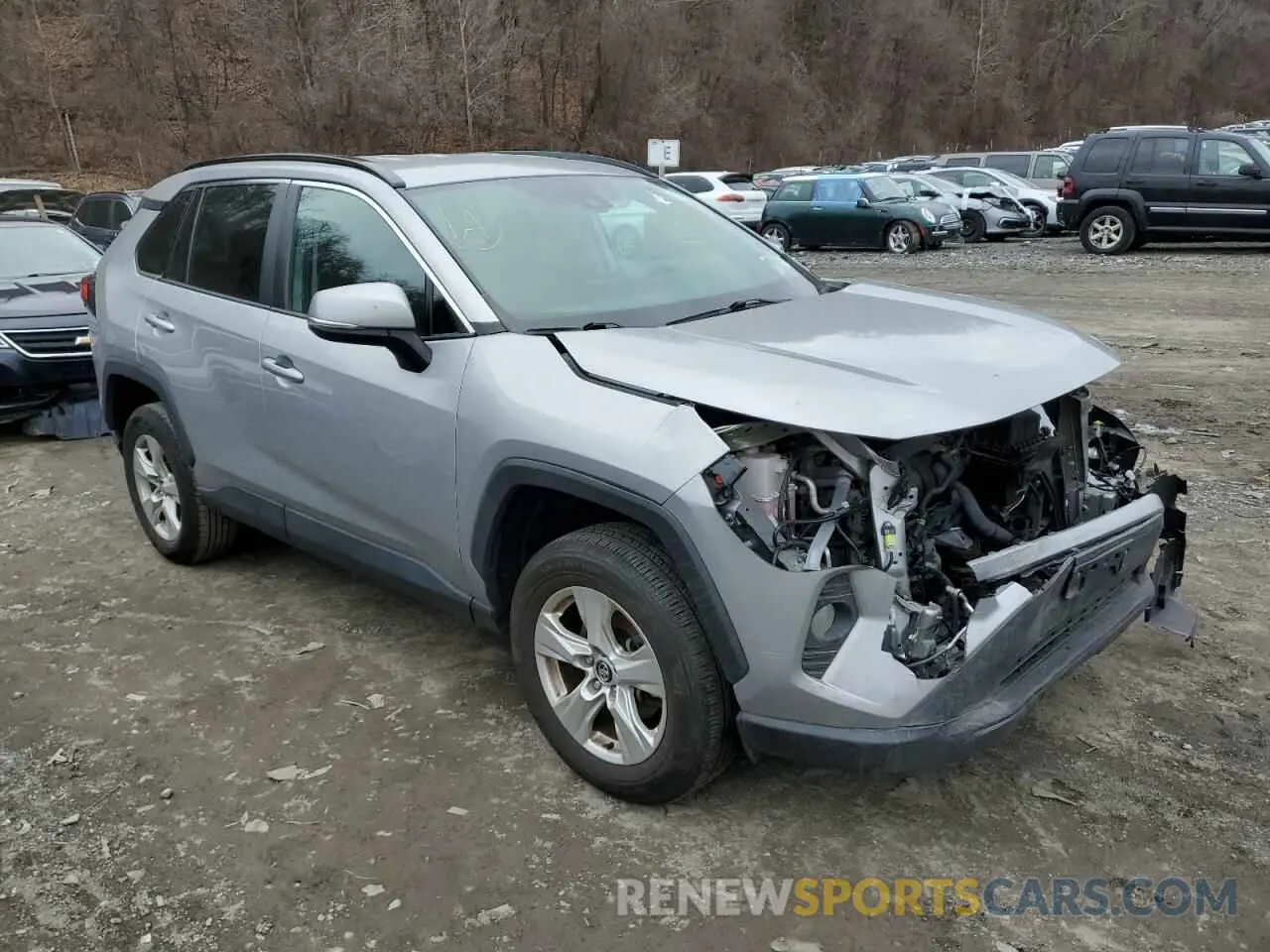 4 Photograph of a damaged car 2T3P1RFV4LW136649 TOYOTA RAV4 2020