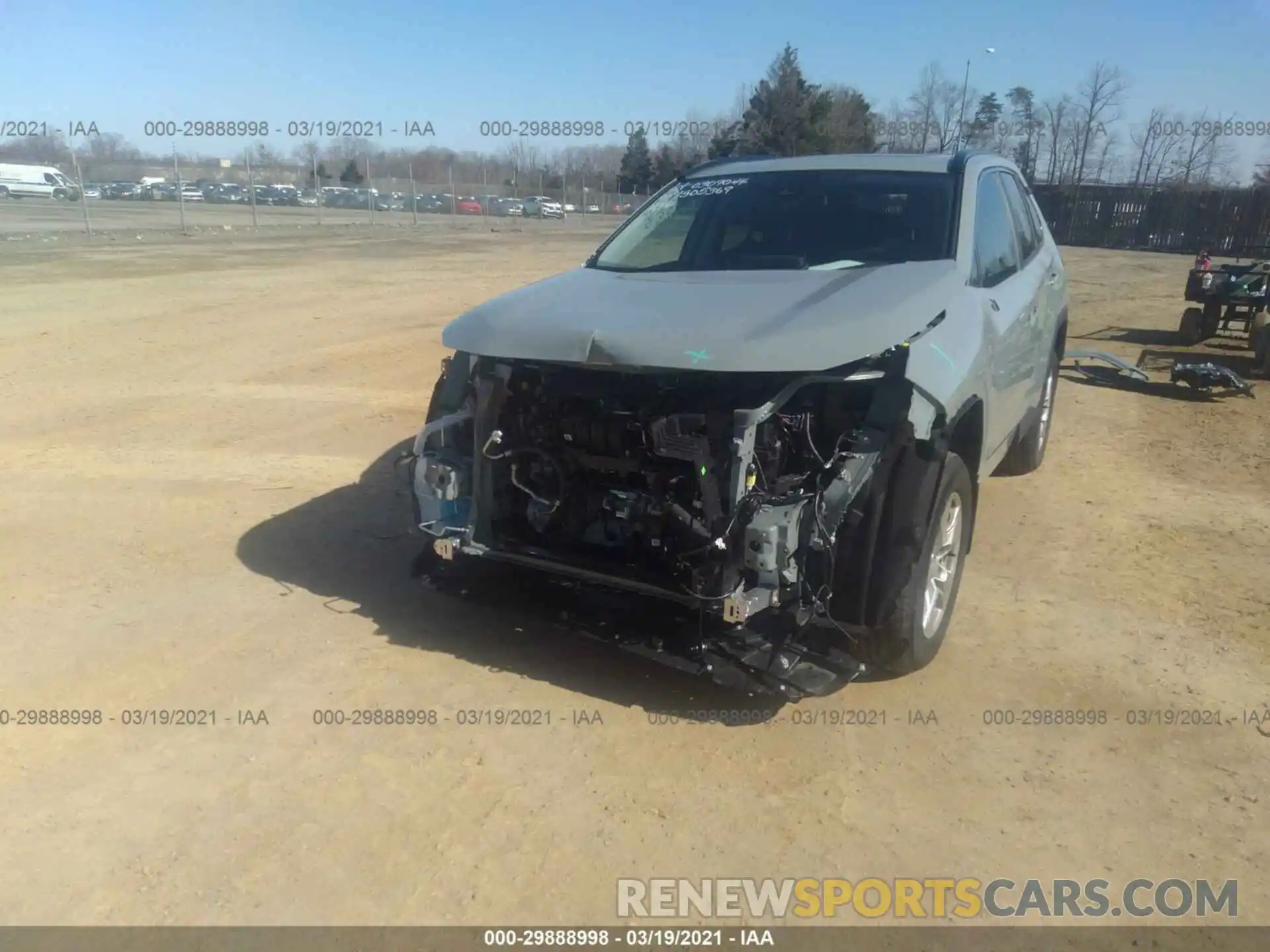 6 Photograph of a damaged car 2T3P1RFV4LW137882 TOYOTA RAV4 2020