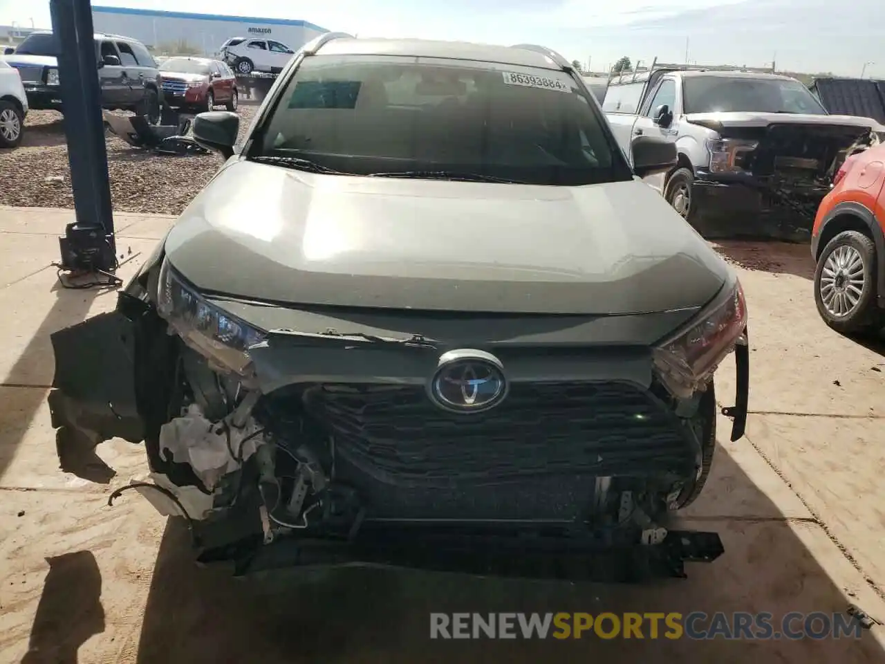 5 Photograph of a damaged car 2T3P1RFV5LC099466 TOYOTA RAV4 2020