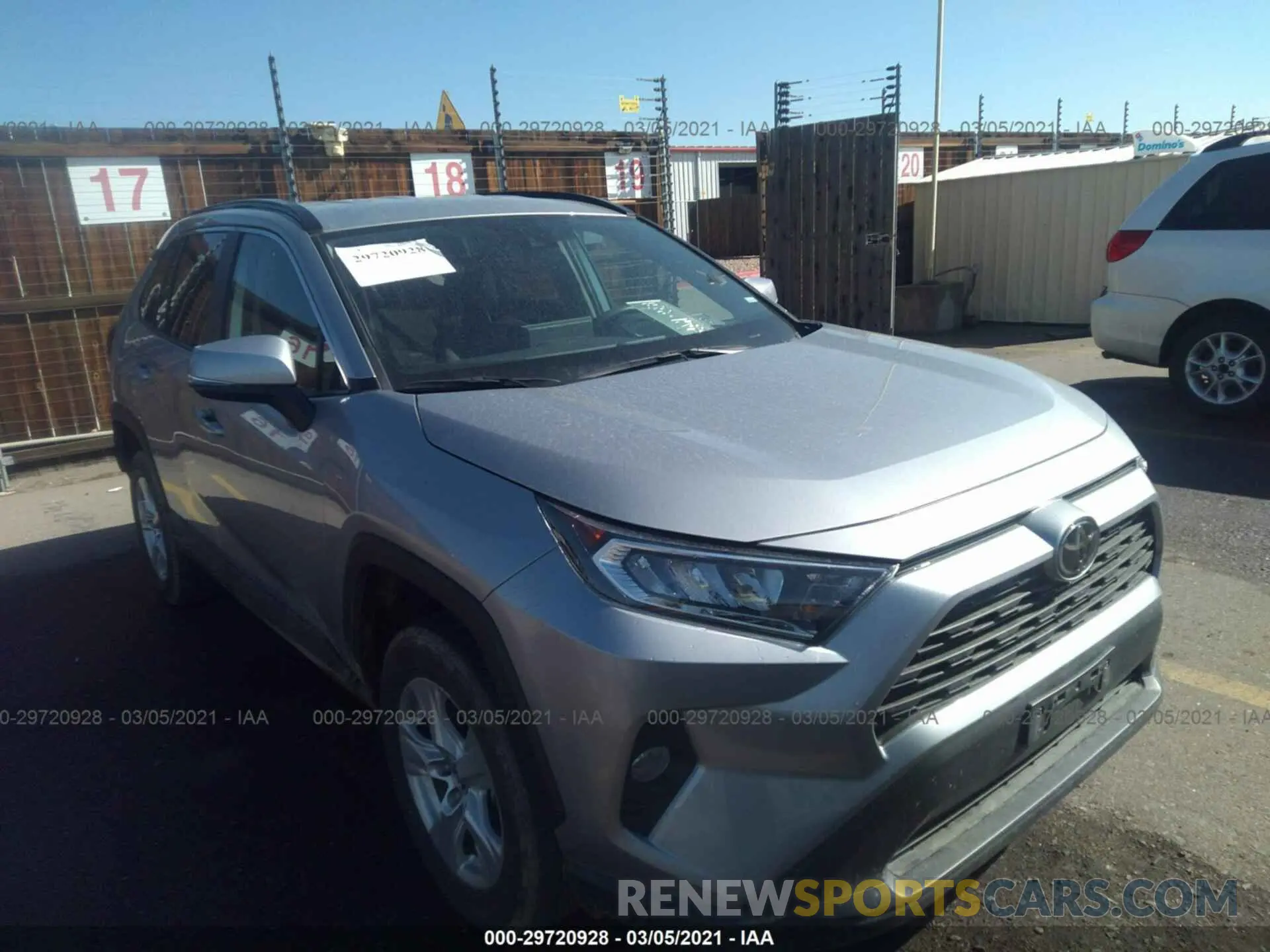 6 Photograph of a damaged car 2T3P1RFV5LC099743 TOYOTA RAV4 2020