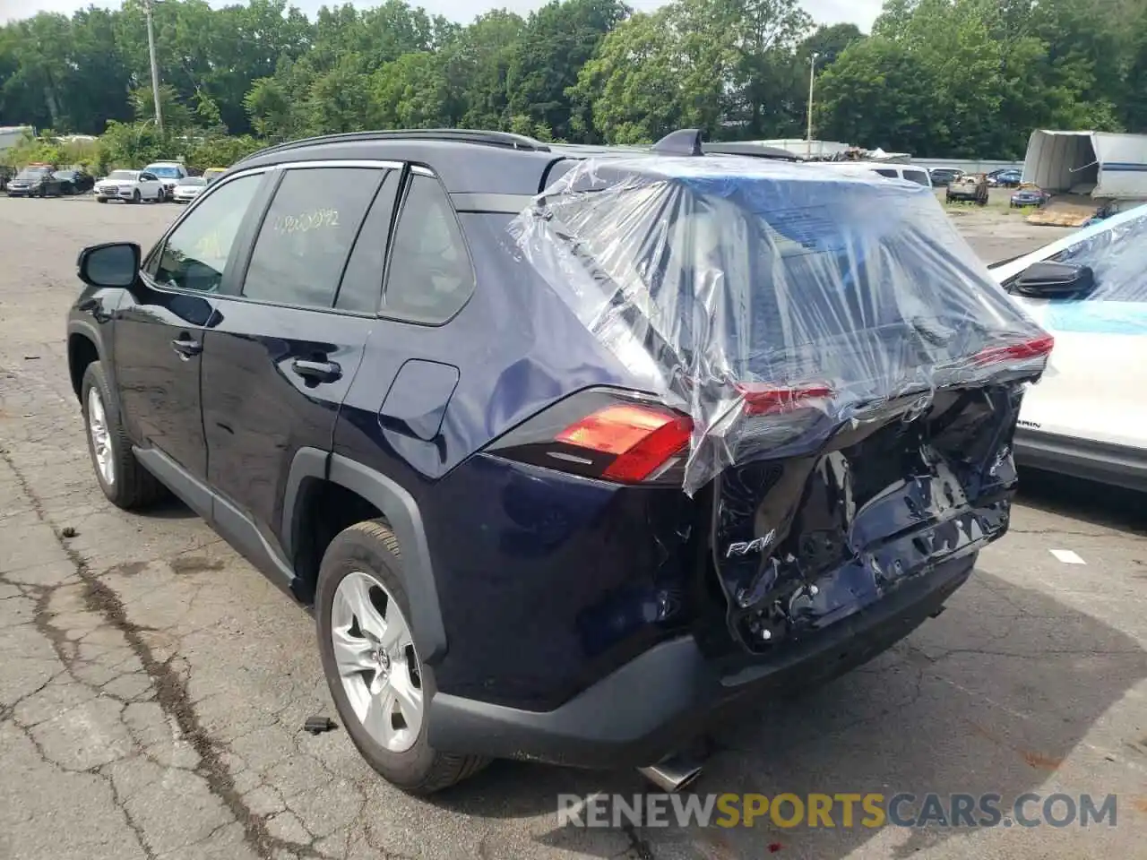 3 Photograph of a damaged car 2T3P1RFV5LC103211 TOYOTA RAV4 2020