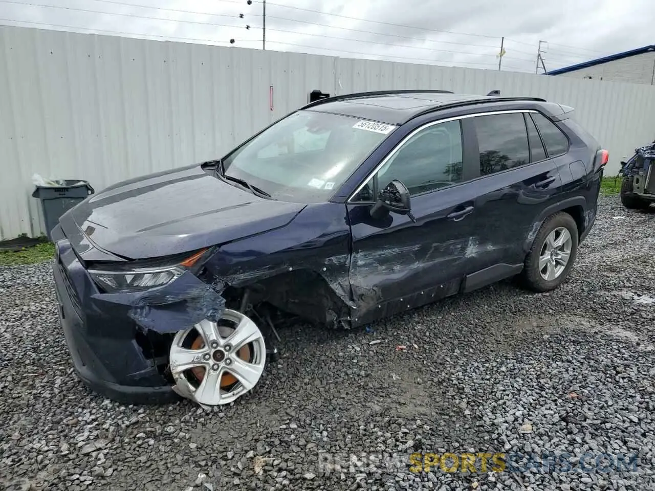 1 Photograph of a damaged car 2T3P1RFV5LC126715 TOYOTA RAV4 2020