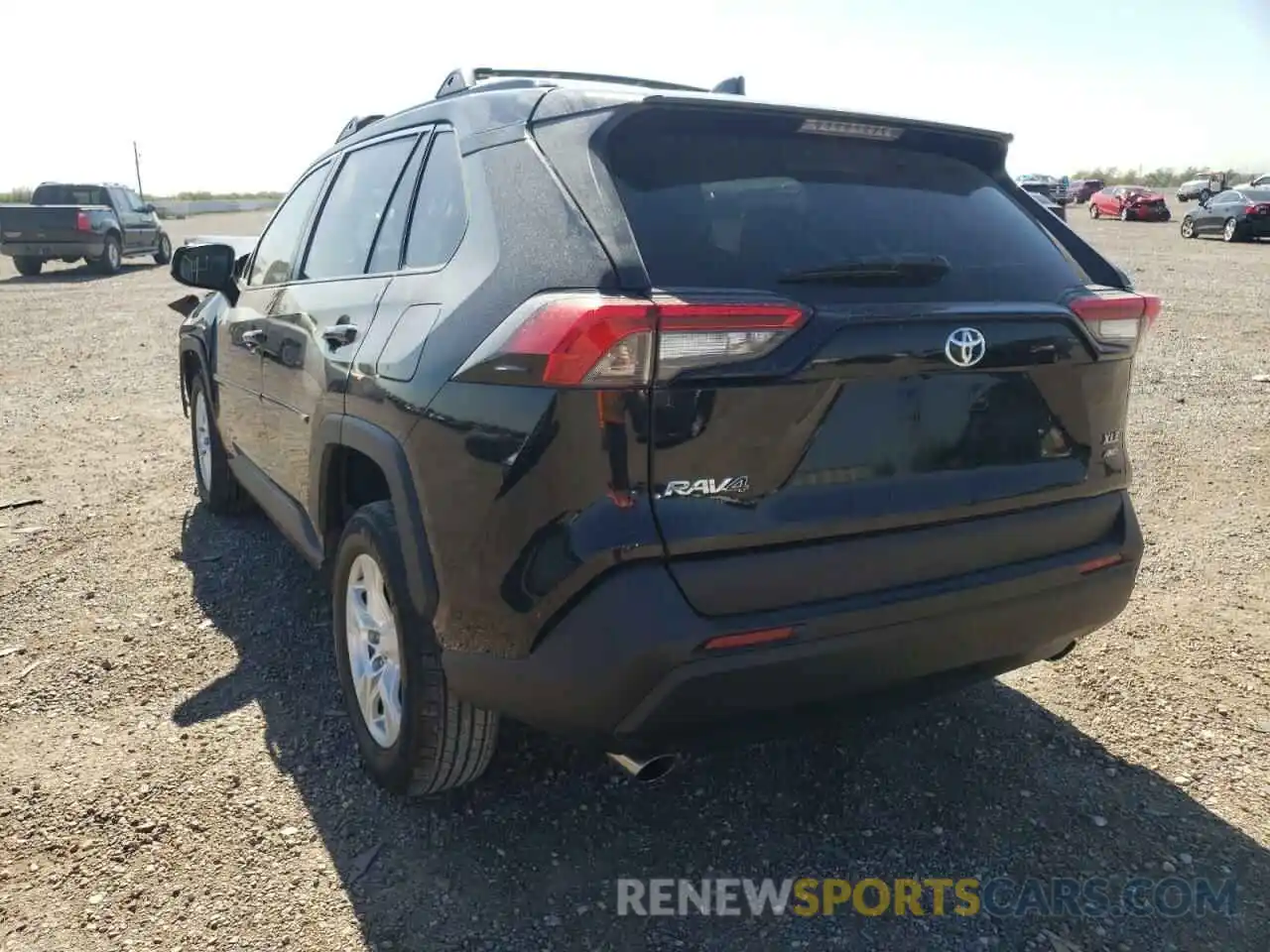 3 Photograph of a damaged car 2T3P1RFV5LC127332 TOYOTA RAV4 2020