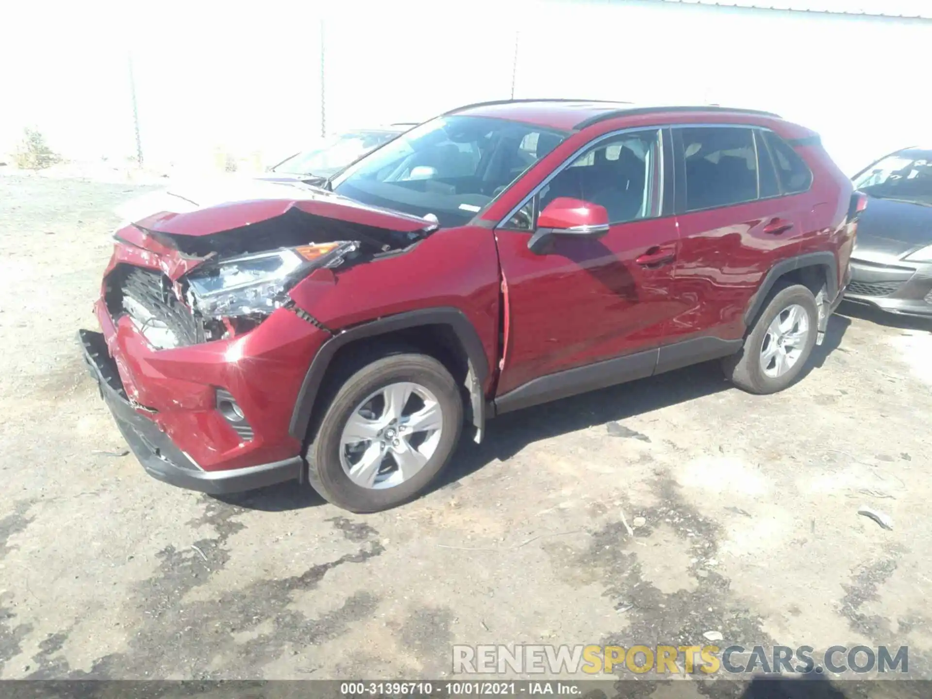 2 Photograph of a damaged car 2T3P1RFV5LW108424 TOYOTA RAV4 2020