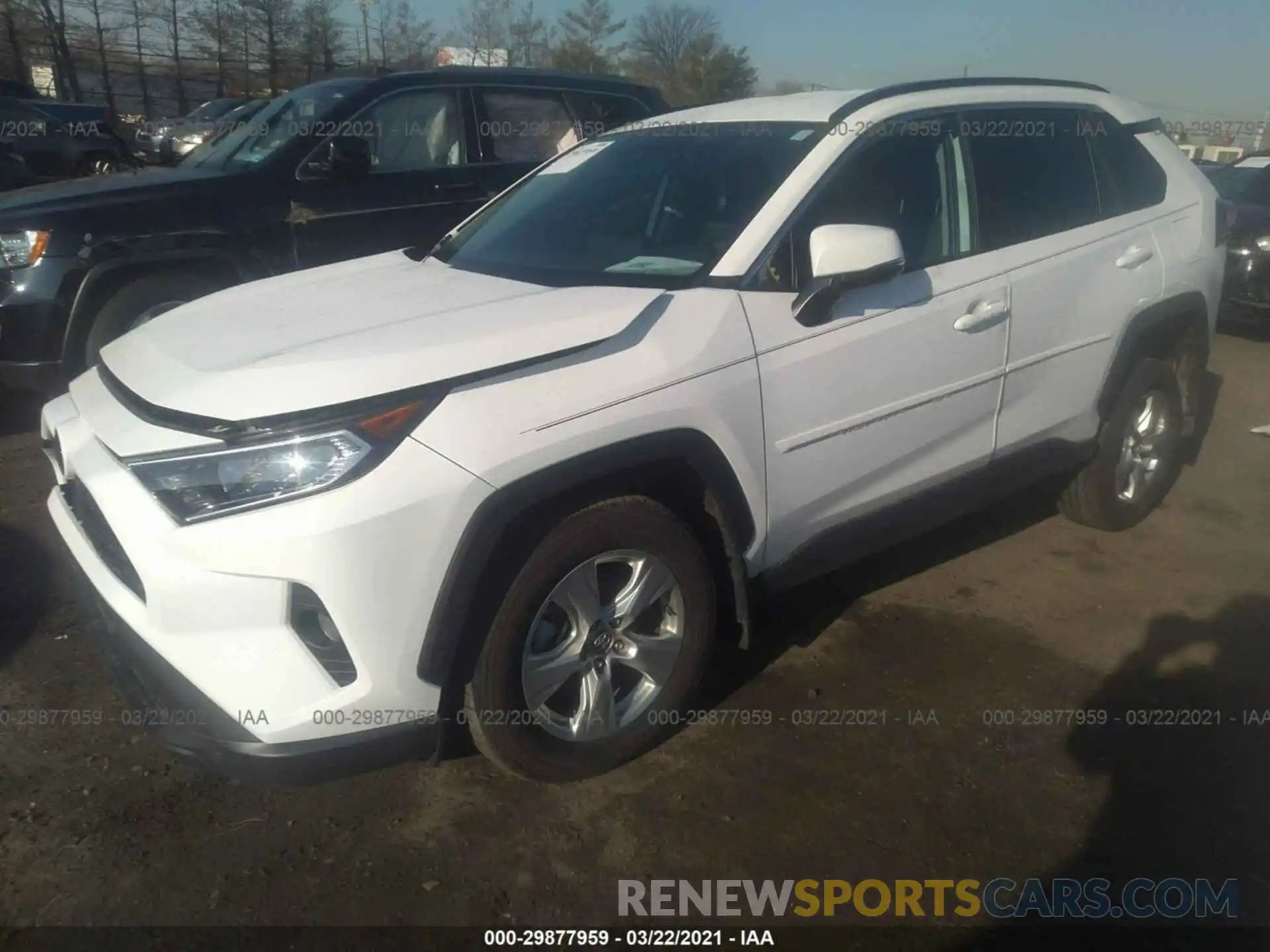 2 Photograph of a damaged car 2T3P1RFV5LW113879 TOYOTA RAV4 2020