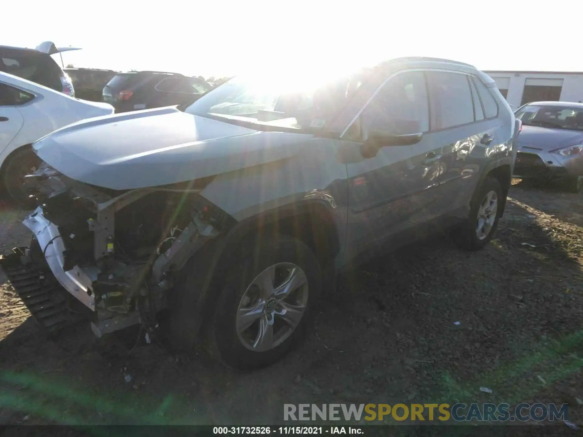 2 Photograph of a damaged car 2T3P1RFV5LW117026 TOYOTA RAV4 2020