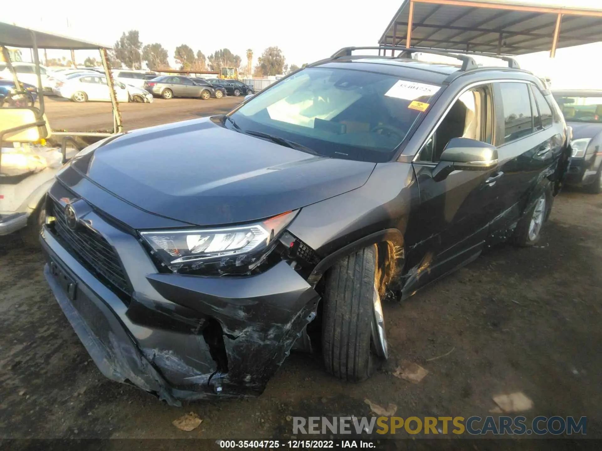 2 Photograph of a damaged car 2T3P1RFV6LC085415 TOYOTA RAV4 2020