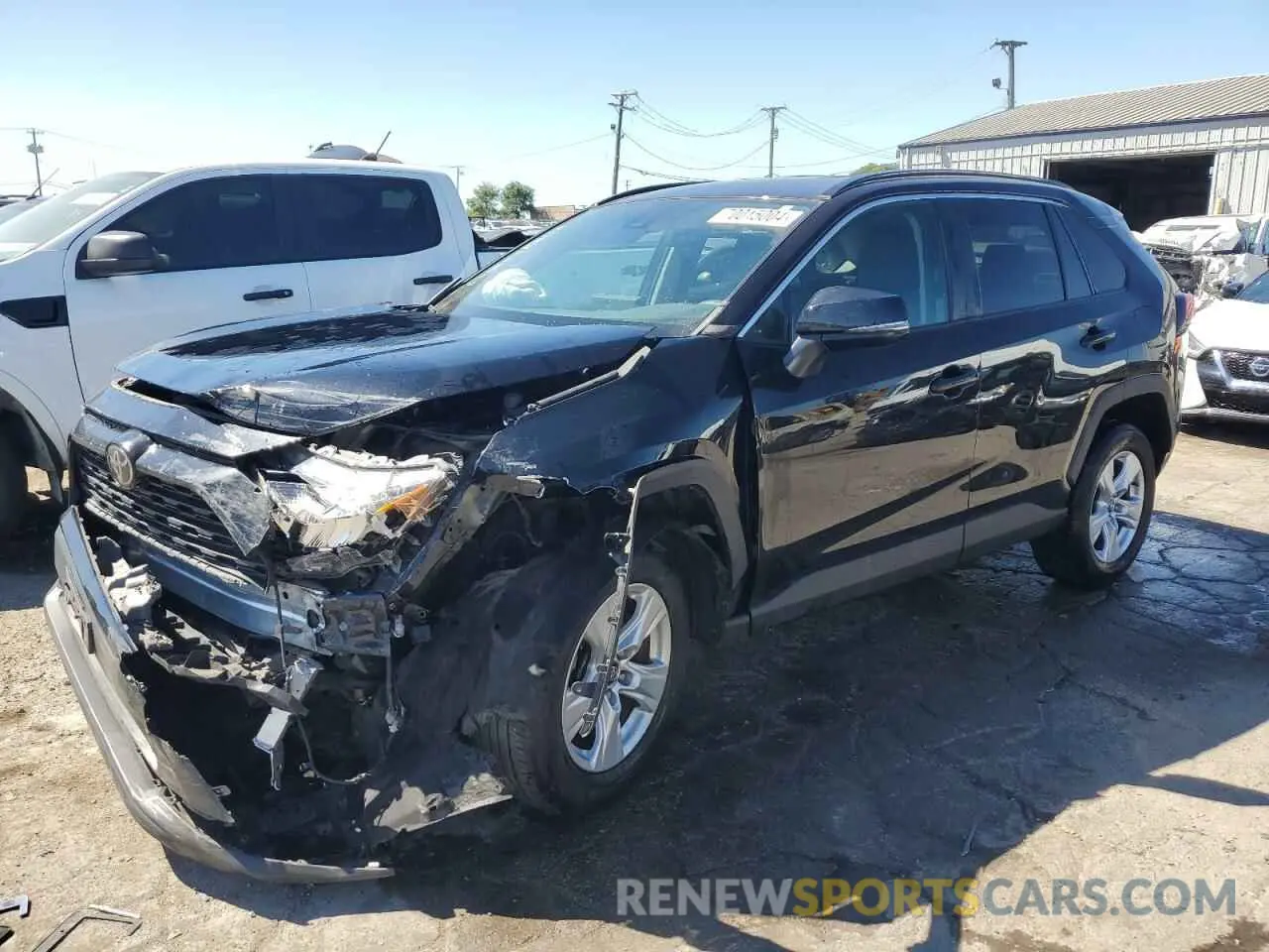 1 Photograph of a damaged car 2T3P1RFV6LC102875 TOYOTA RAV4 2020