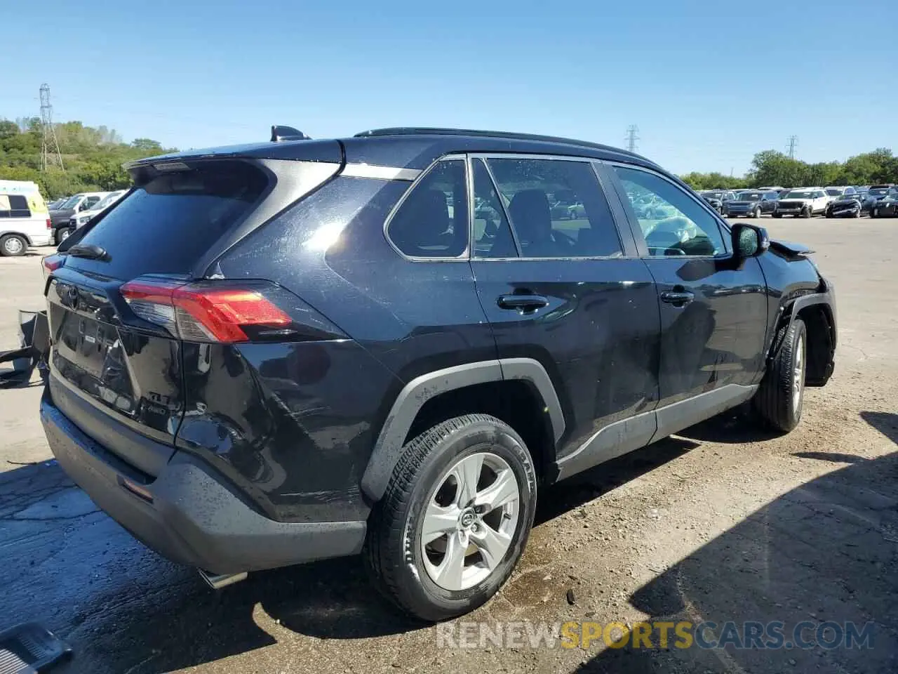 3 Photograph of a damaged car 2T3P1RFV6LC102875 TOYOTA RAV4 2020