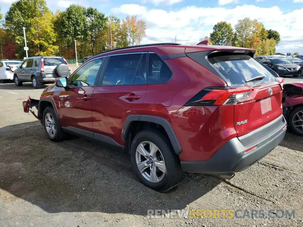 2 Photograph of a damaged car 2T3P1RFV6LC111995 TOYOTA RAV4 2020