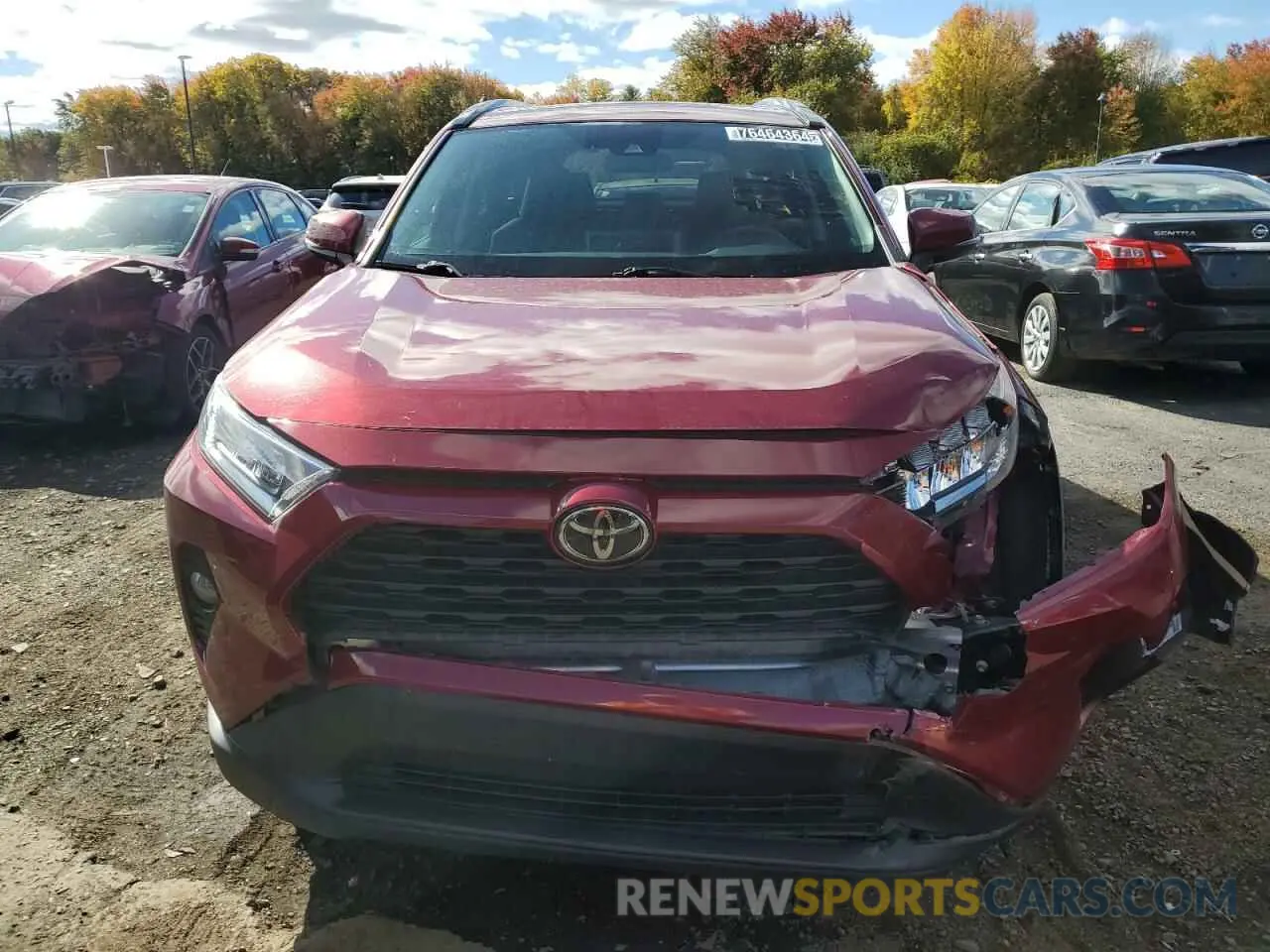 5 Photograph of a damaged car 2T3P1RFV6LC111995 TOYOTA RAV4 2020